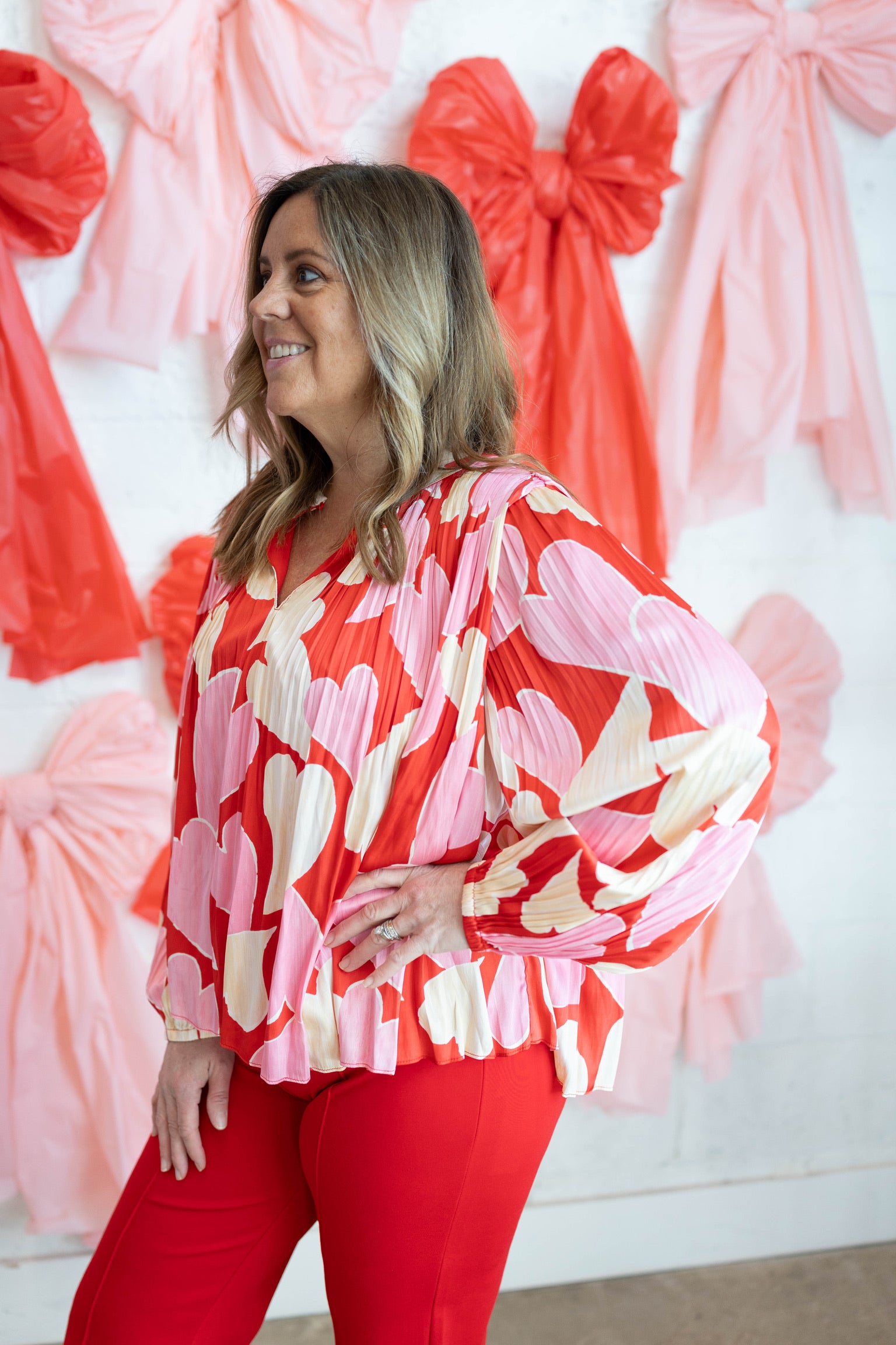 Juliette Heart Blouse