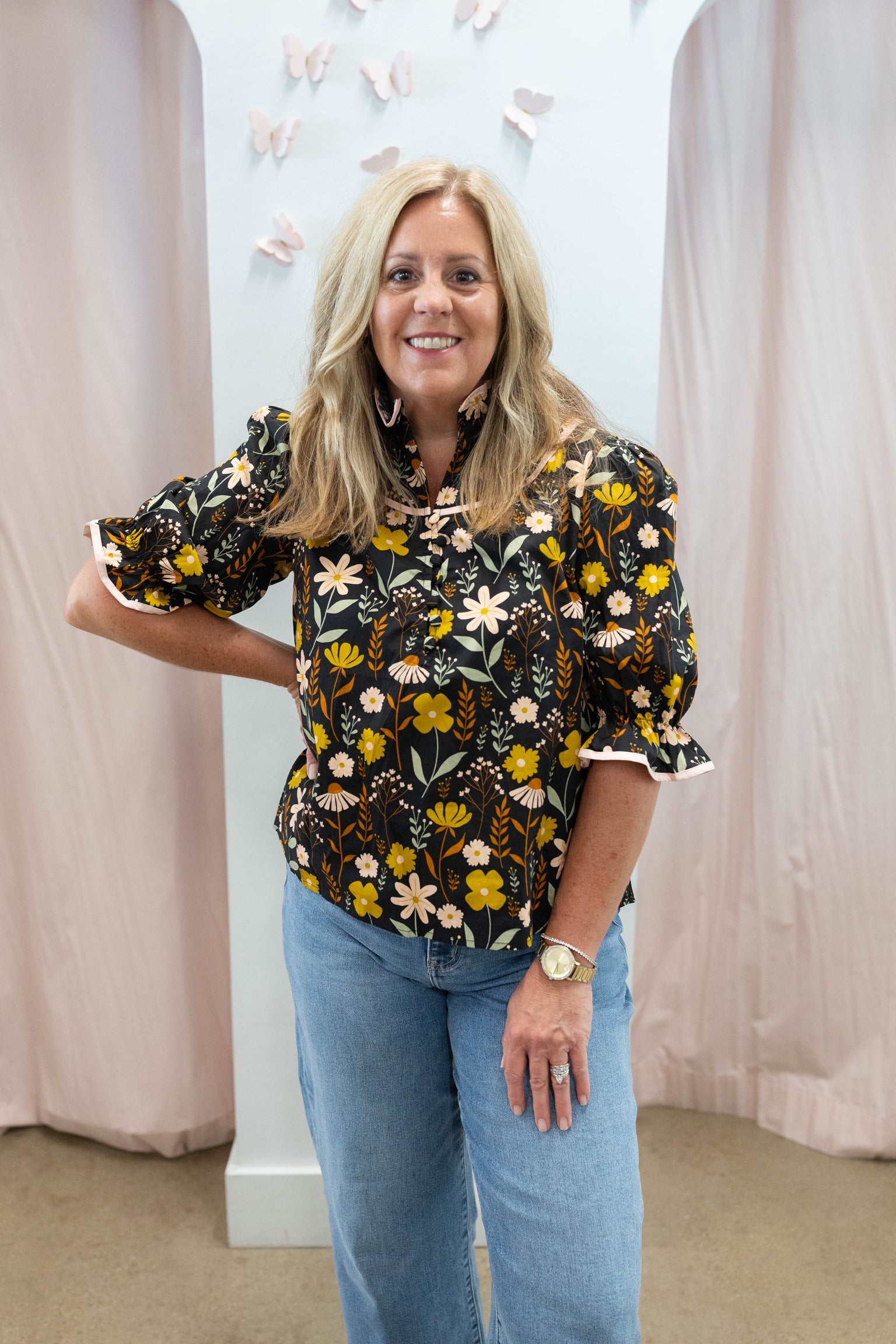 Lottie Wildflower Waltz Top