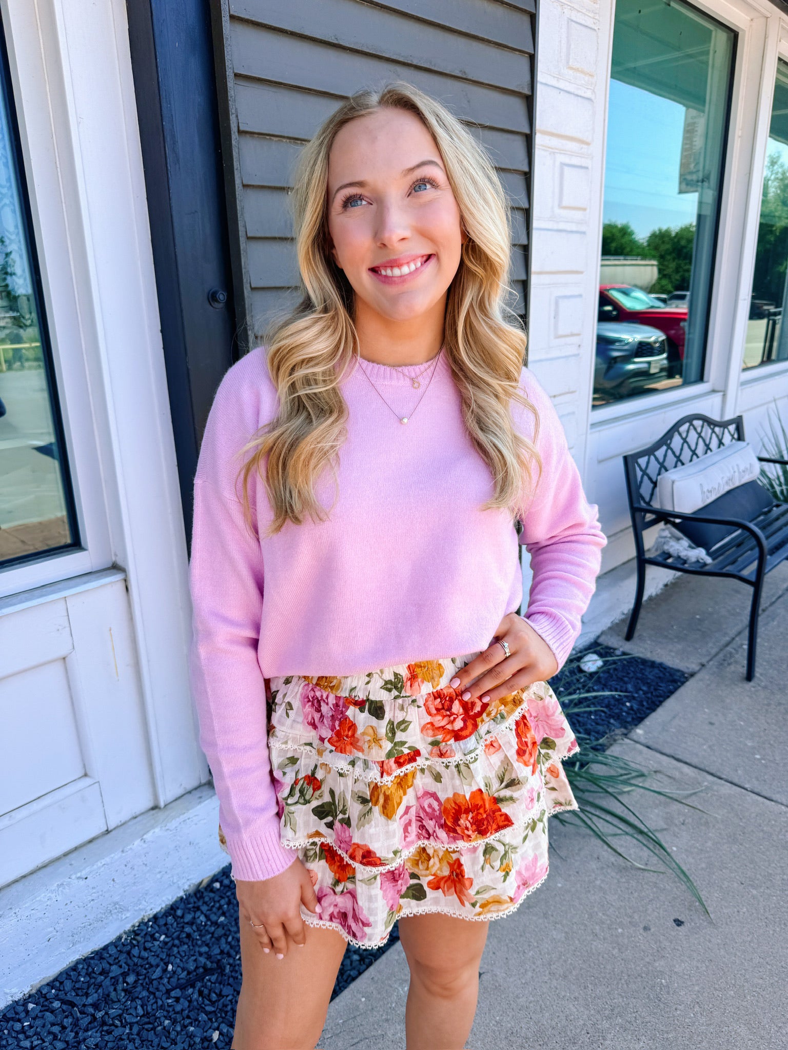 Mauve Pink Feel Good Sweater | MuMu