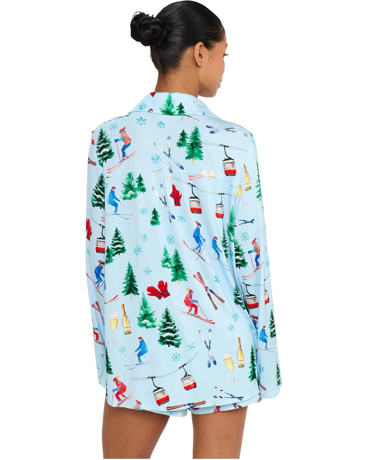 Slopes and Sips Jersey Pj Top