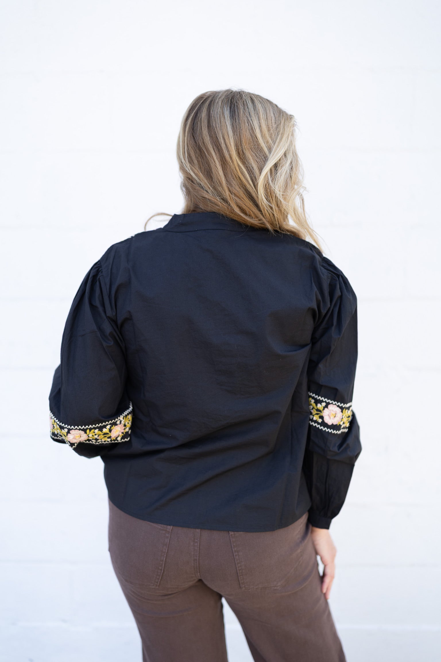 Eloise Embroidered Top