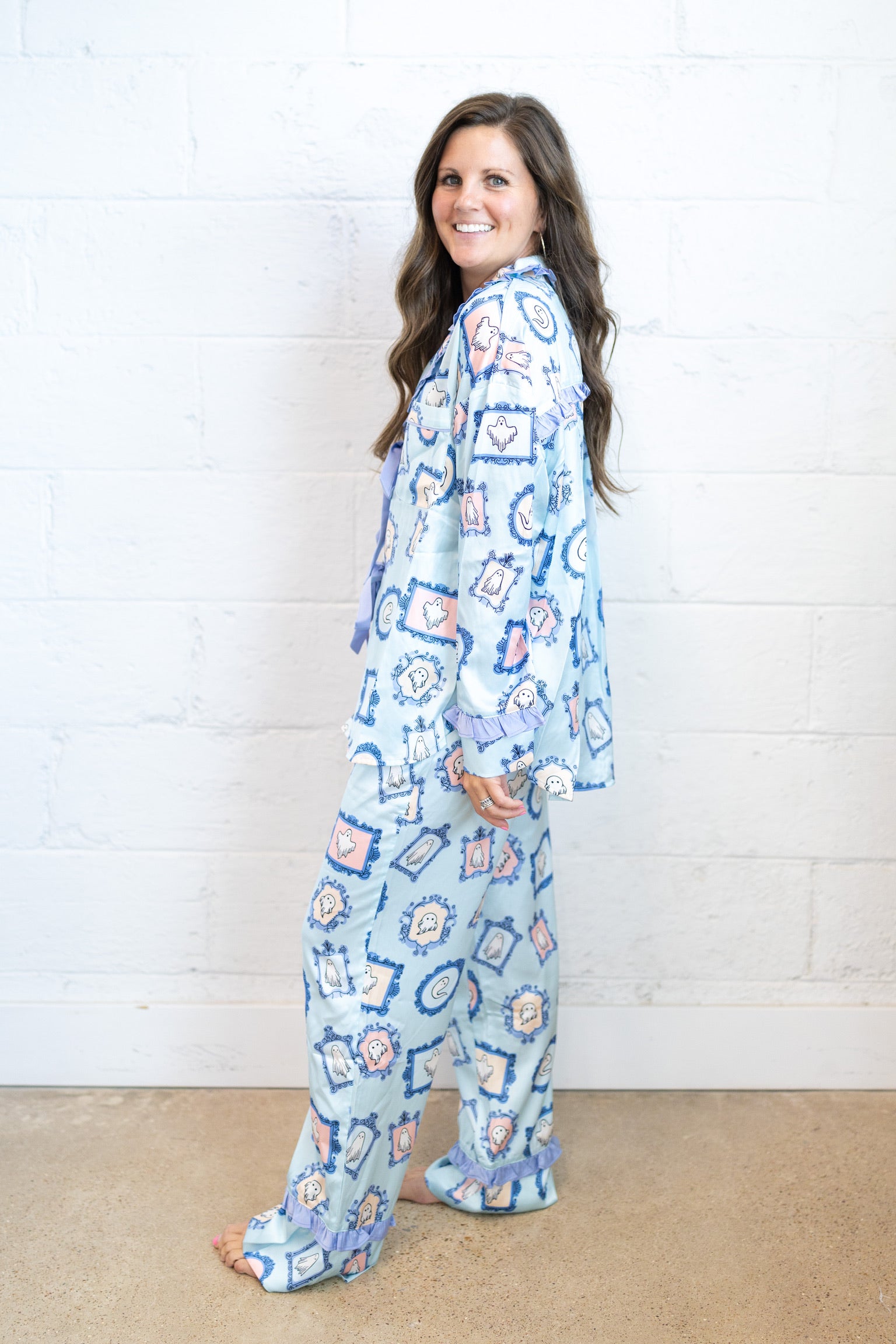 Spooky Ghost Pajama Pants