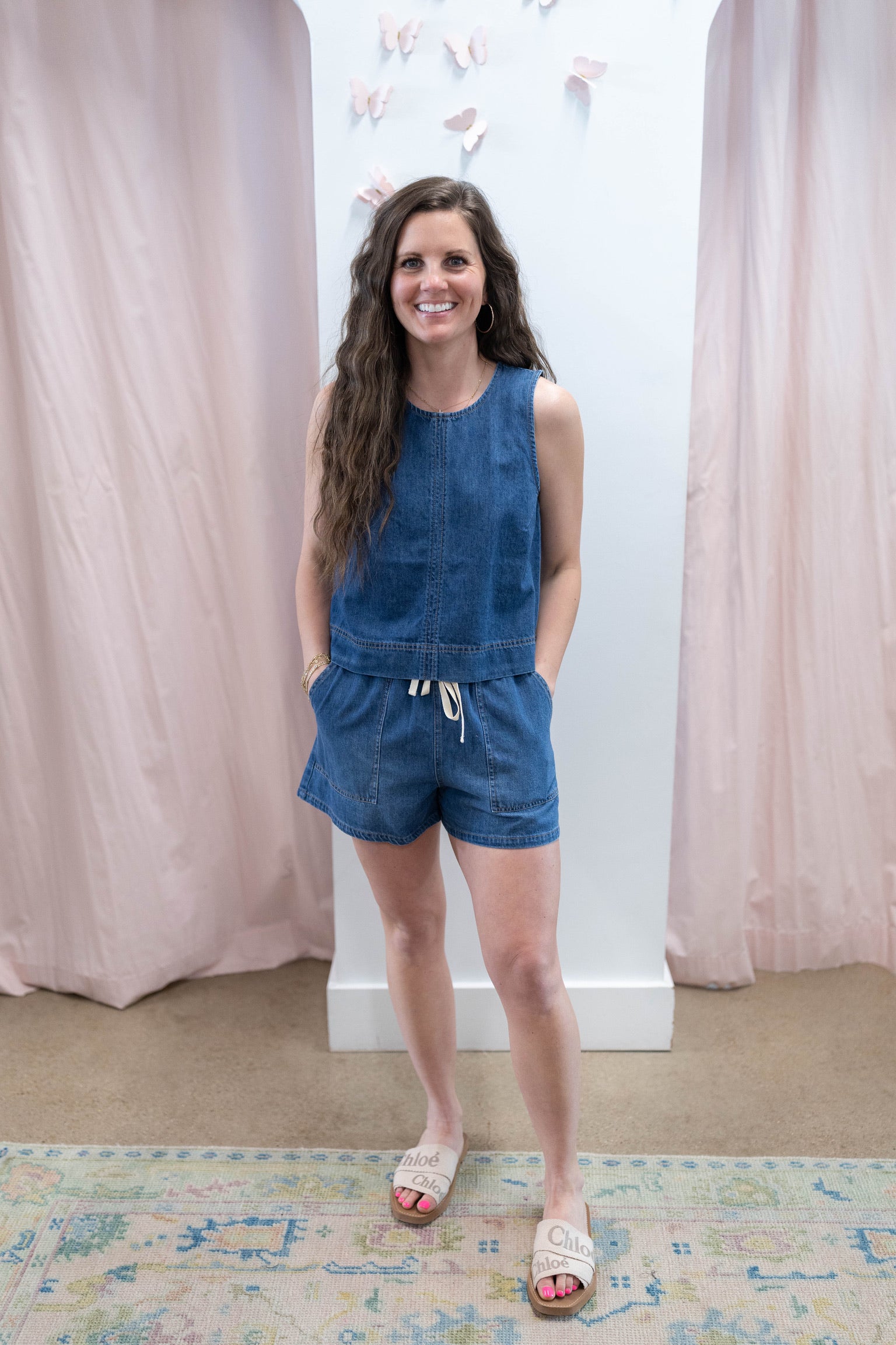 Daycation Denim Utility Short
