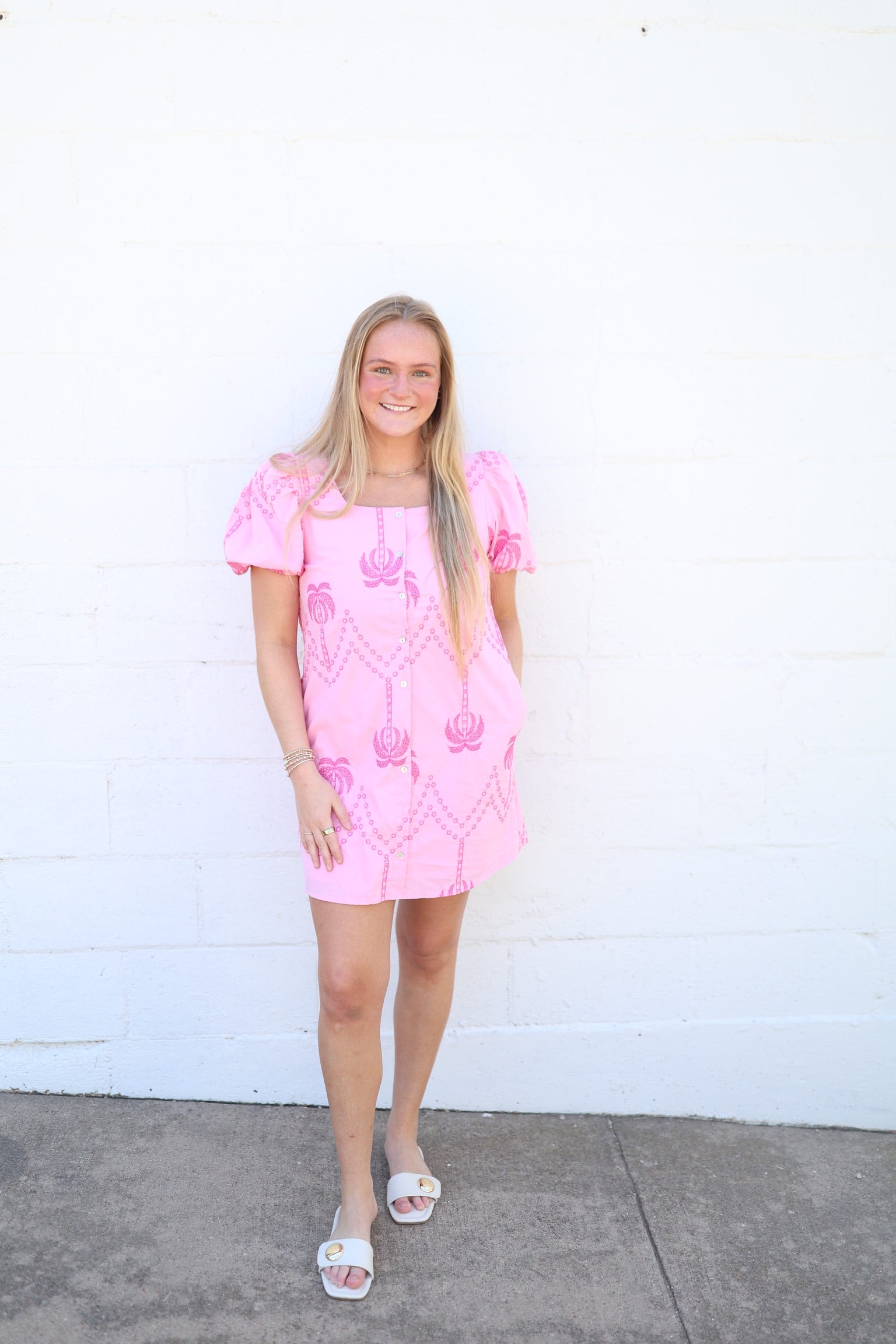 Thea Square Neck Dress