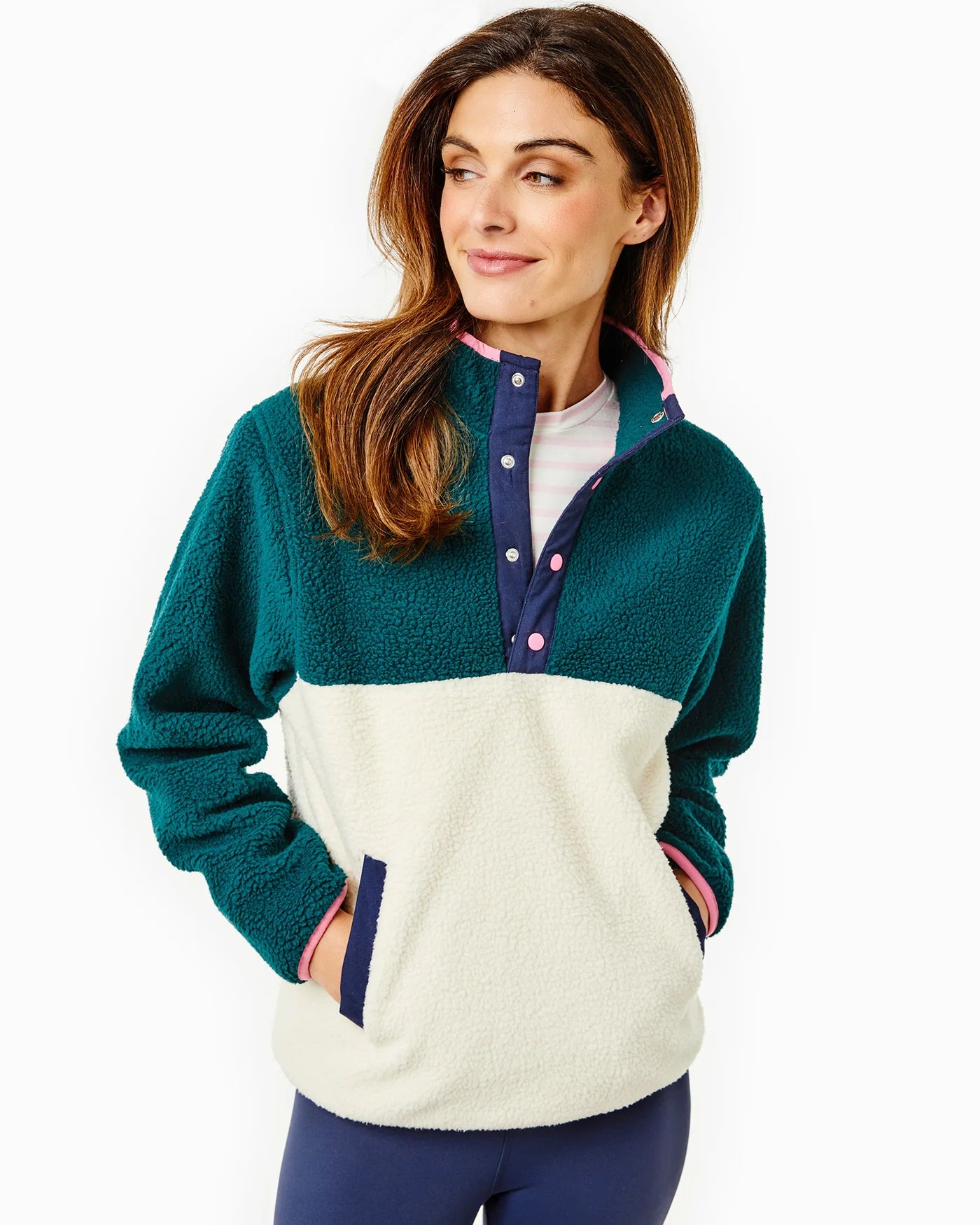 Addison Bay Academy Sherpa Pullover