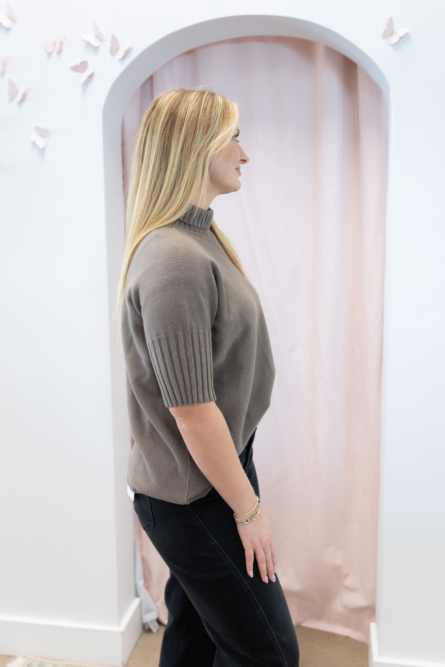 Mocha Ribbed Sweater