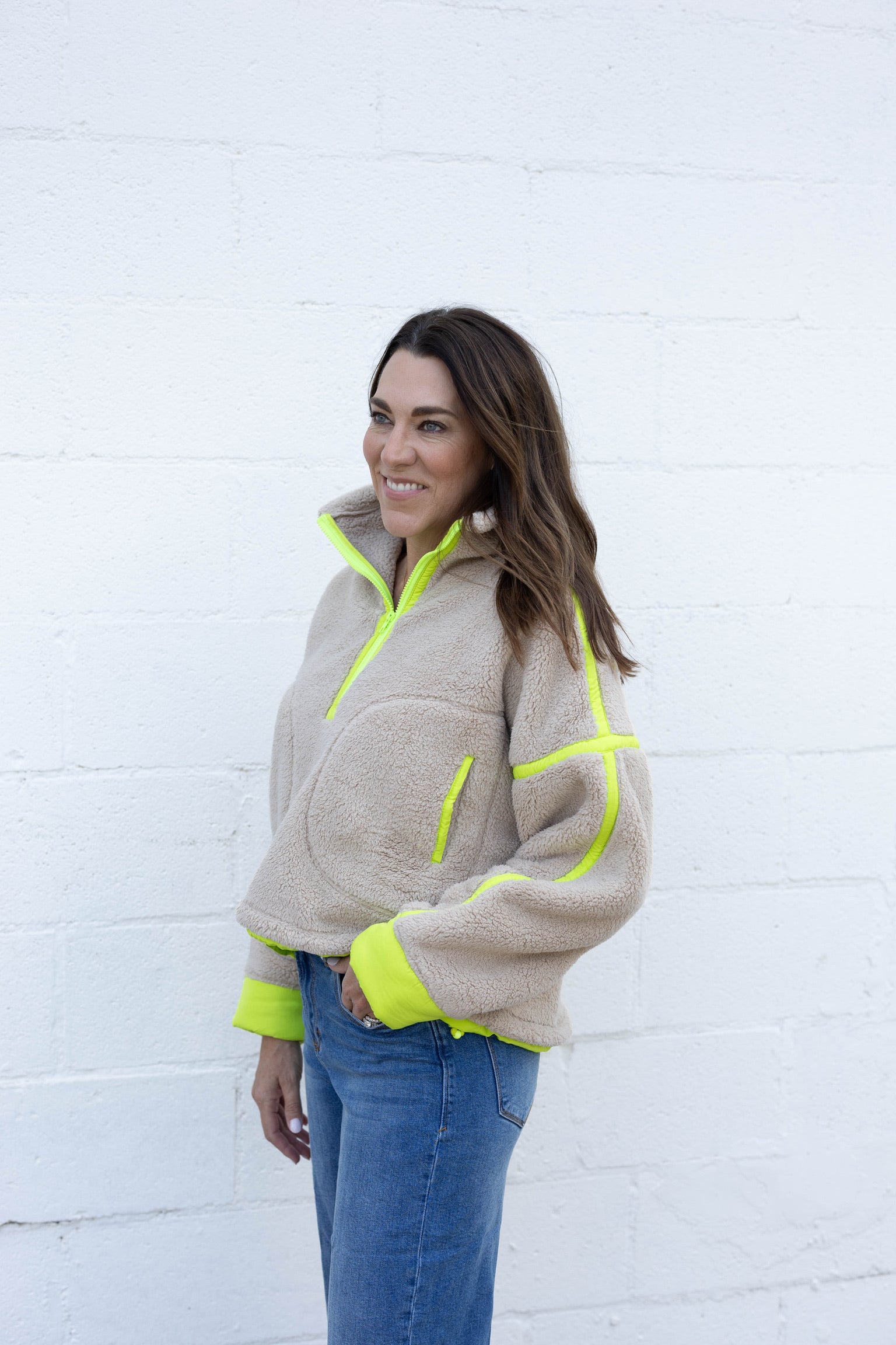 Etta Half Zip Fleece