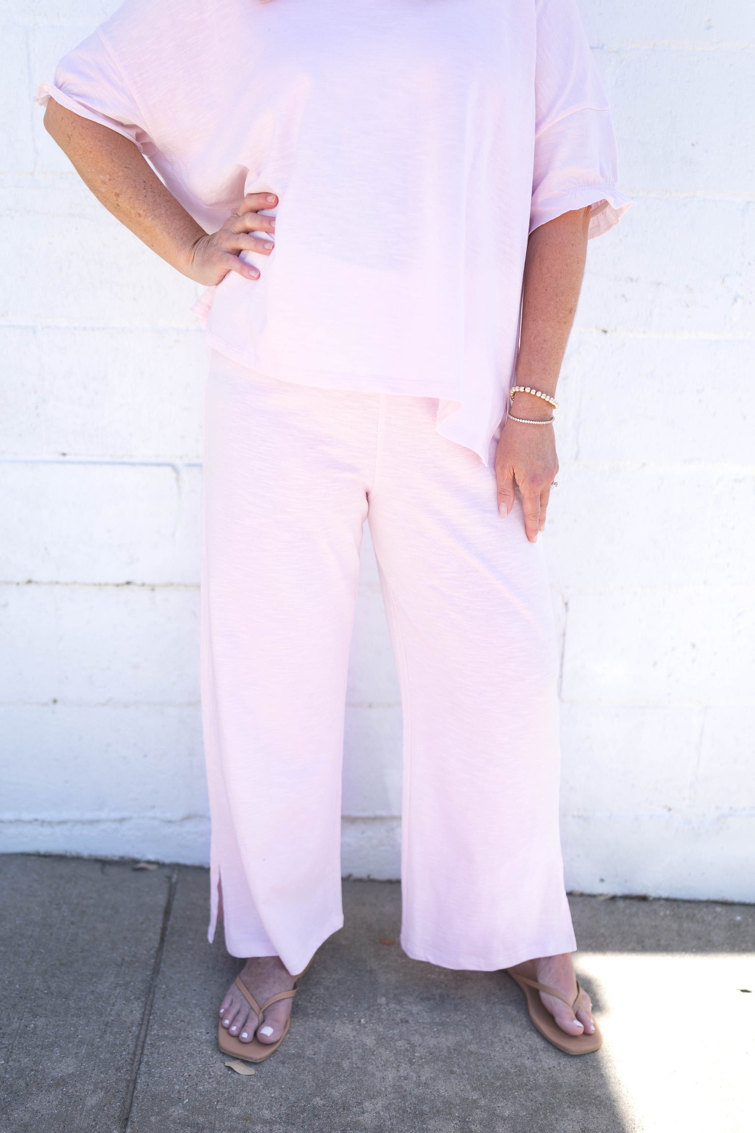 Rose Traveler Tee Pant