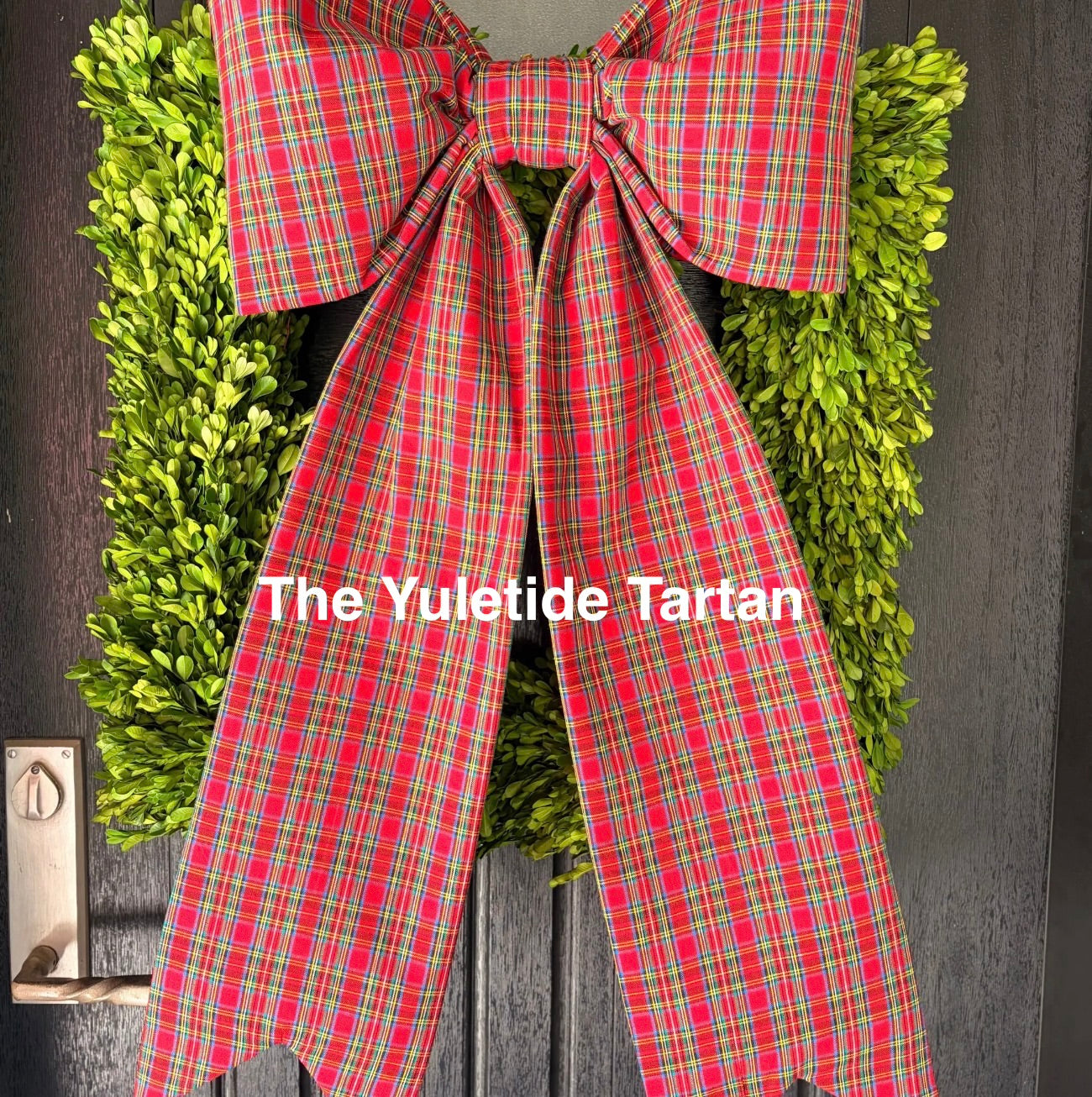 Oversized Front Door Bow