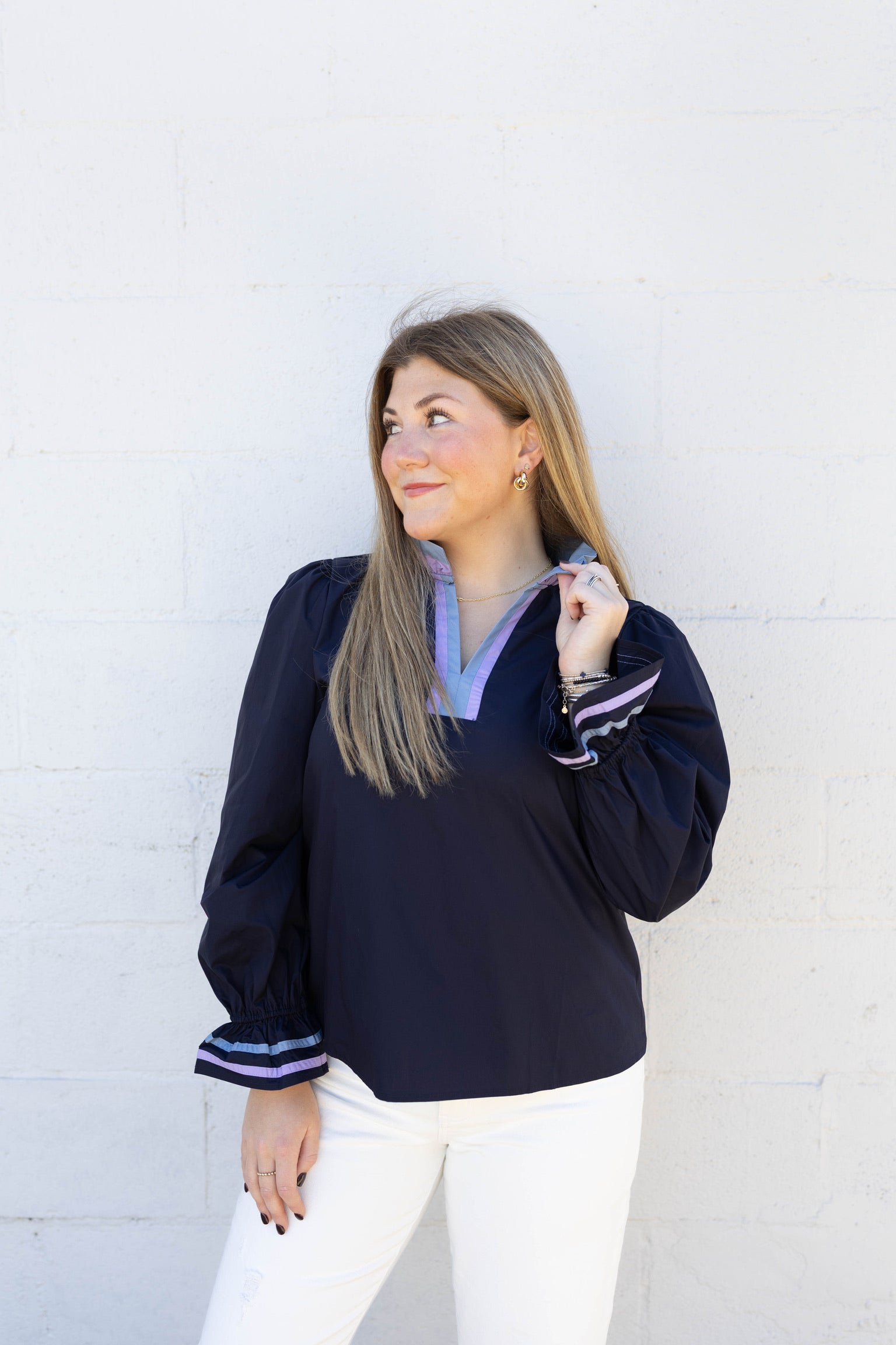 Rachel Ruffle Blouse