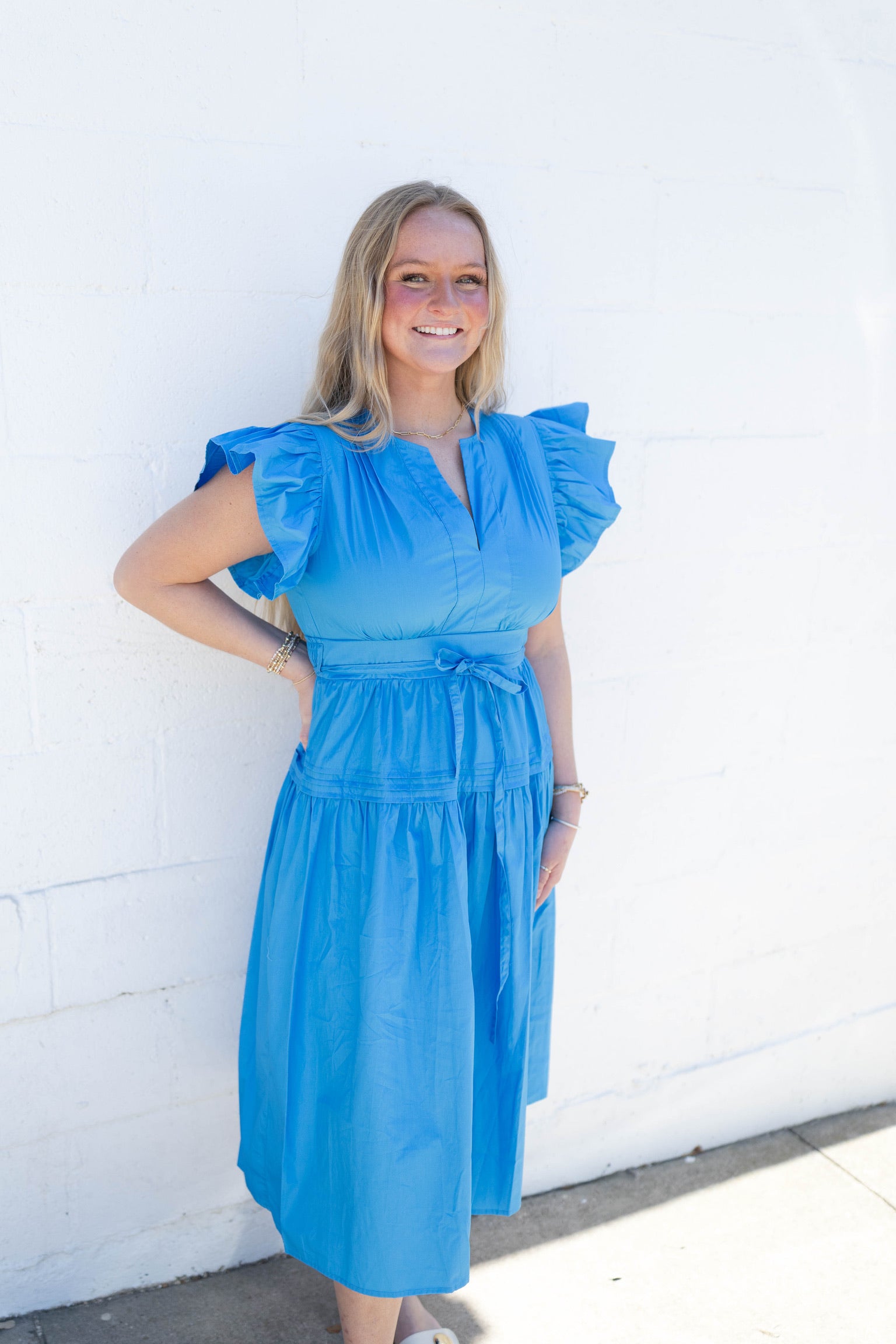 Blue Cala Dress