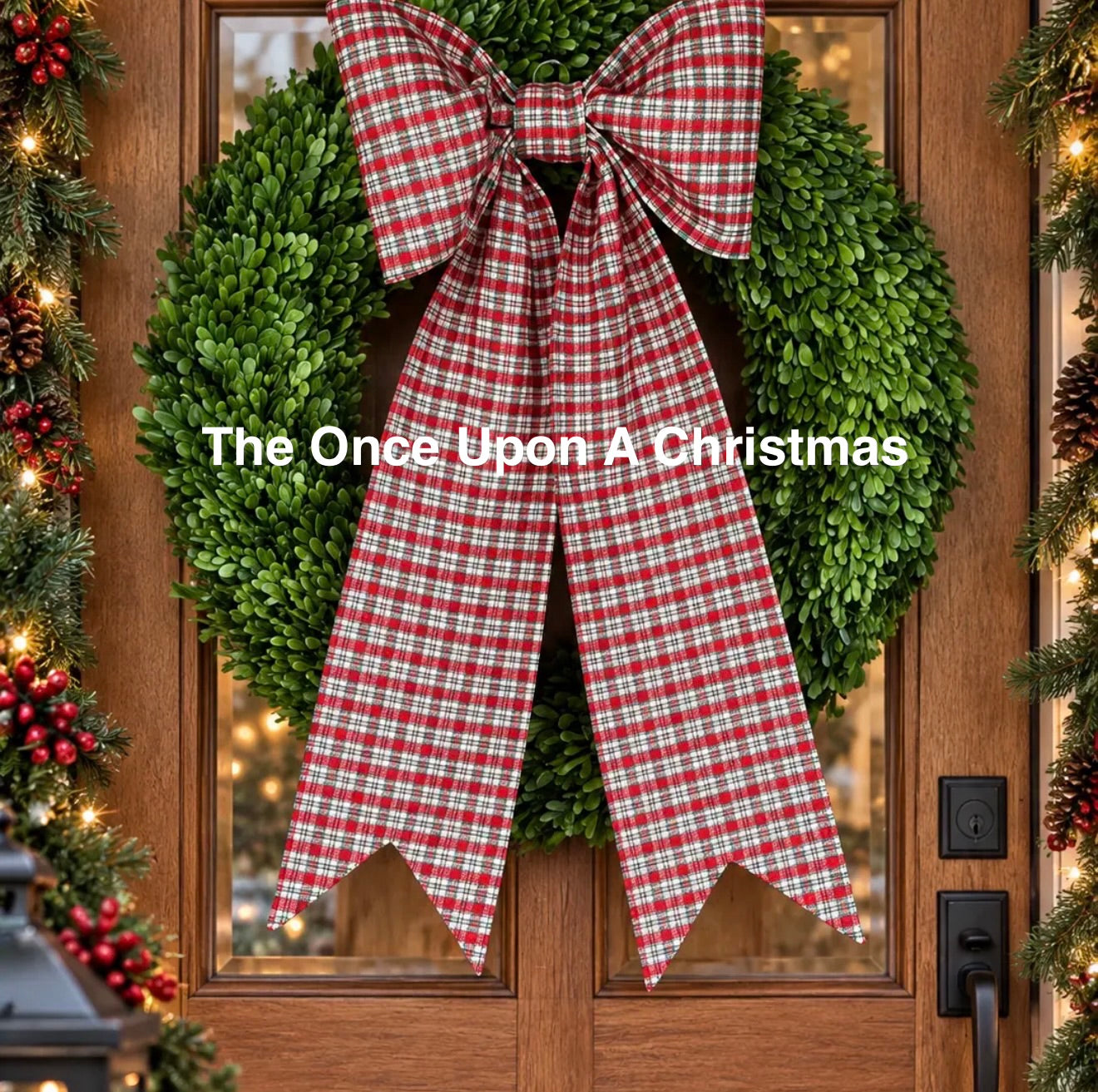 Oversized Front Door Bow