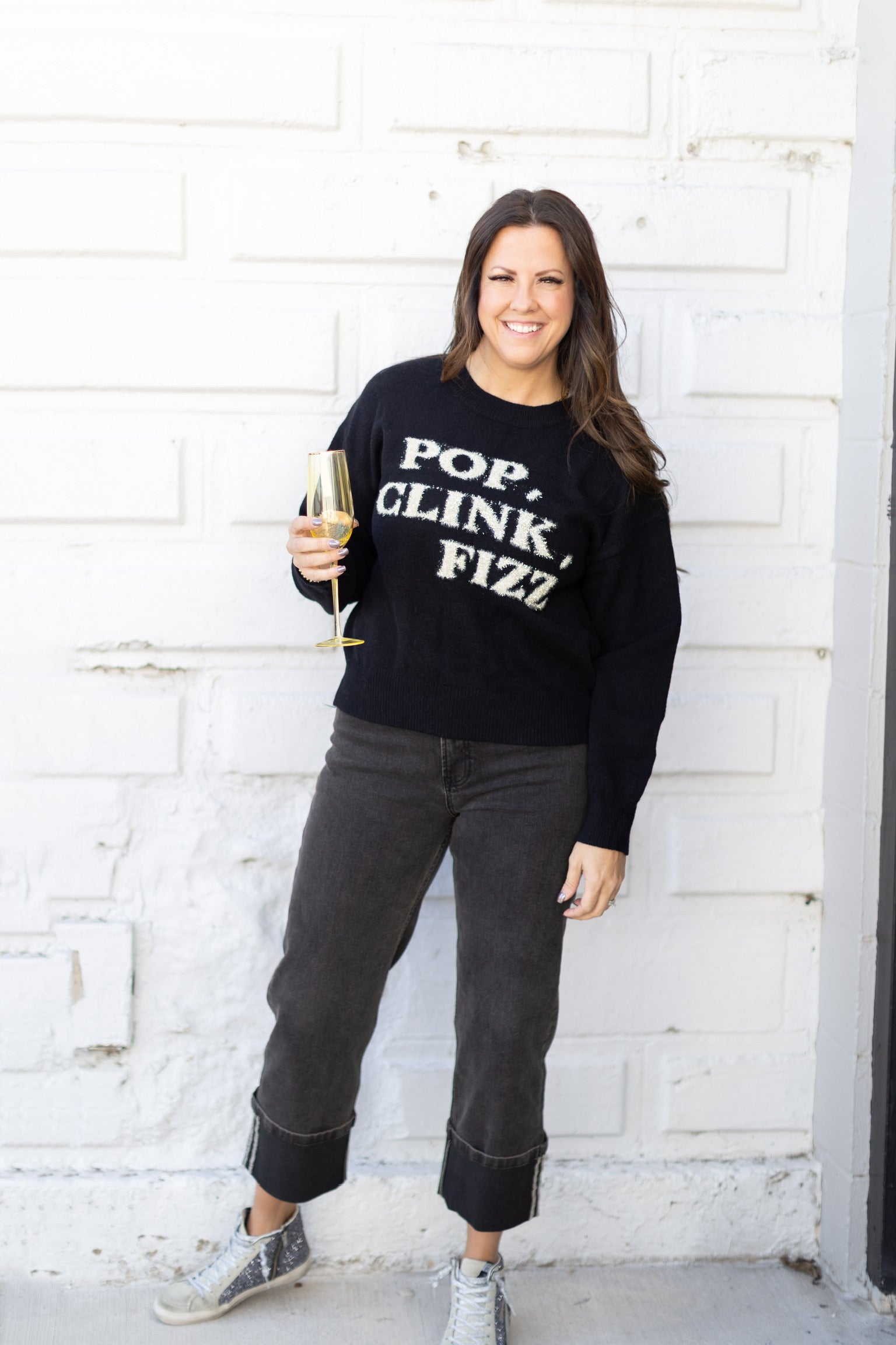 Pop Clink Fizz Sweater