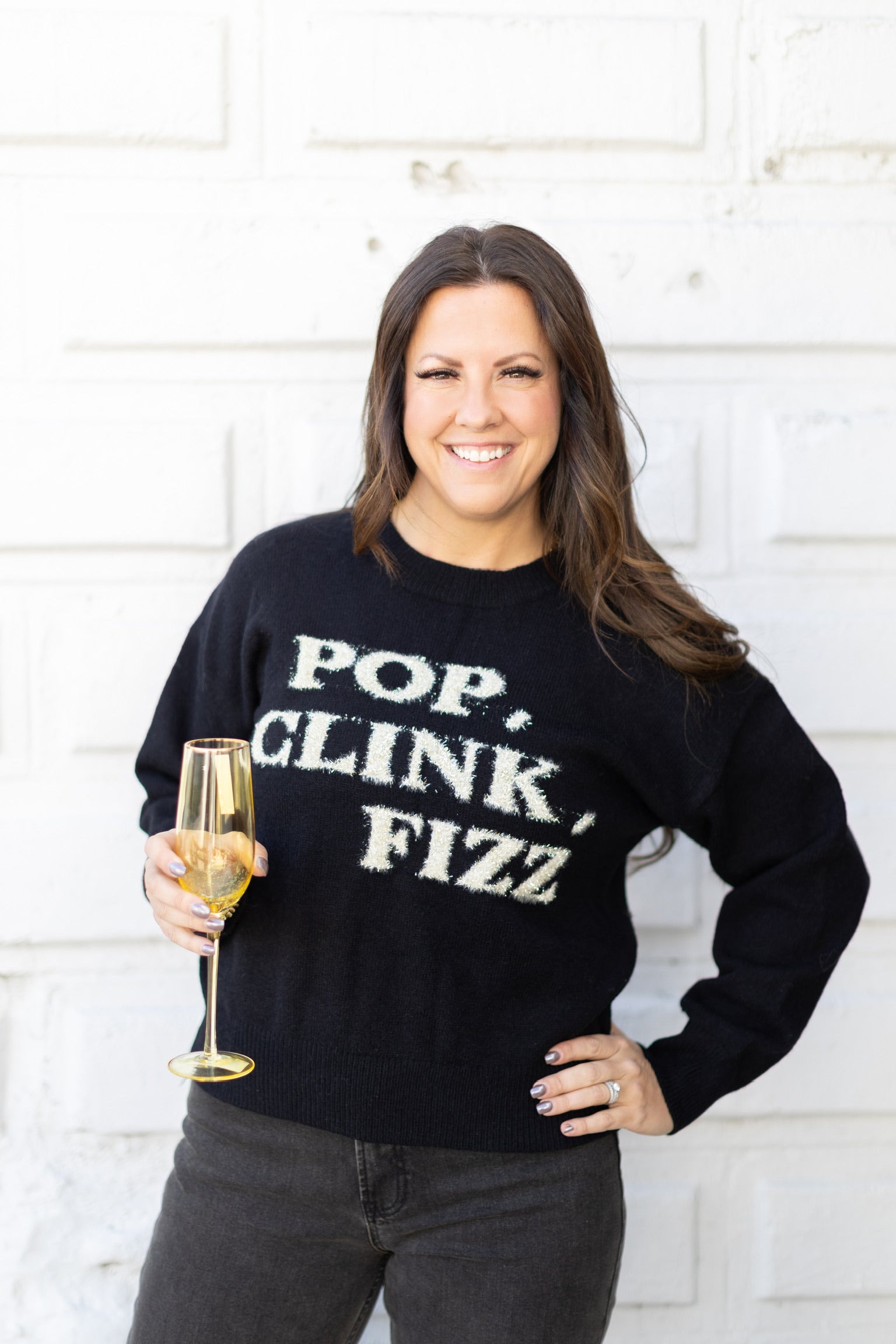 Pop Clink Fizz Sweater