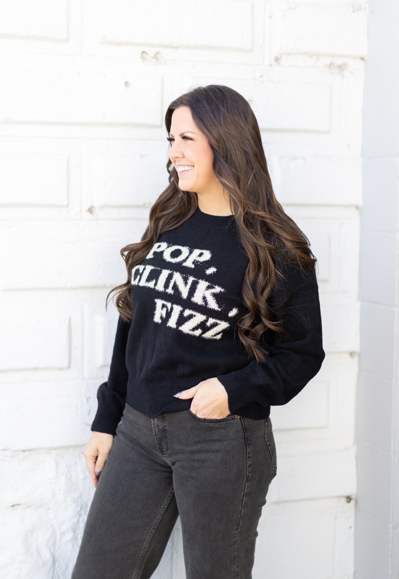 Pop Clink Fizz Sweater