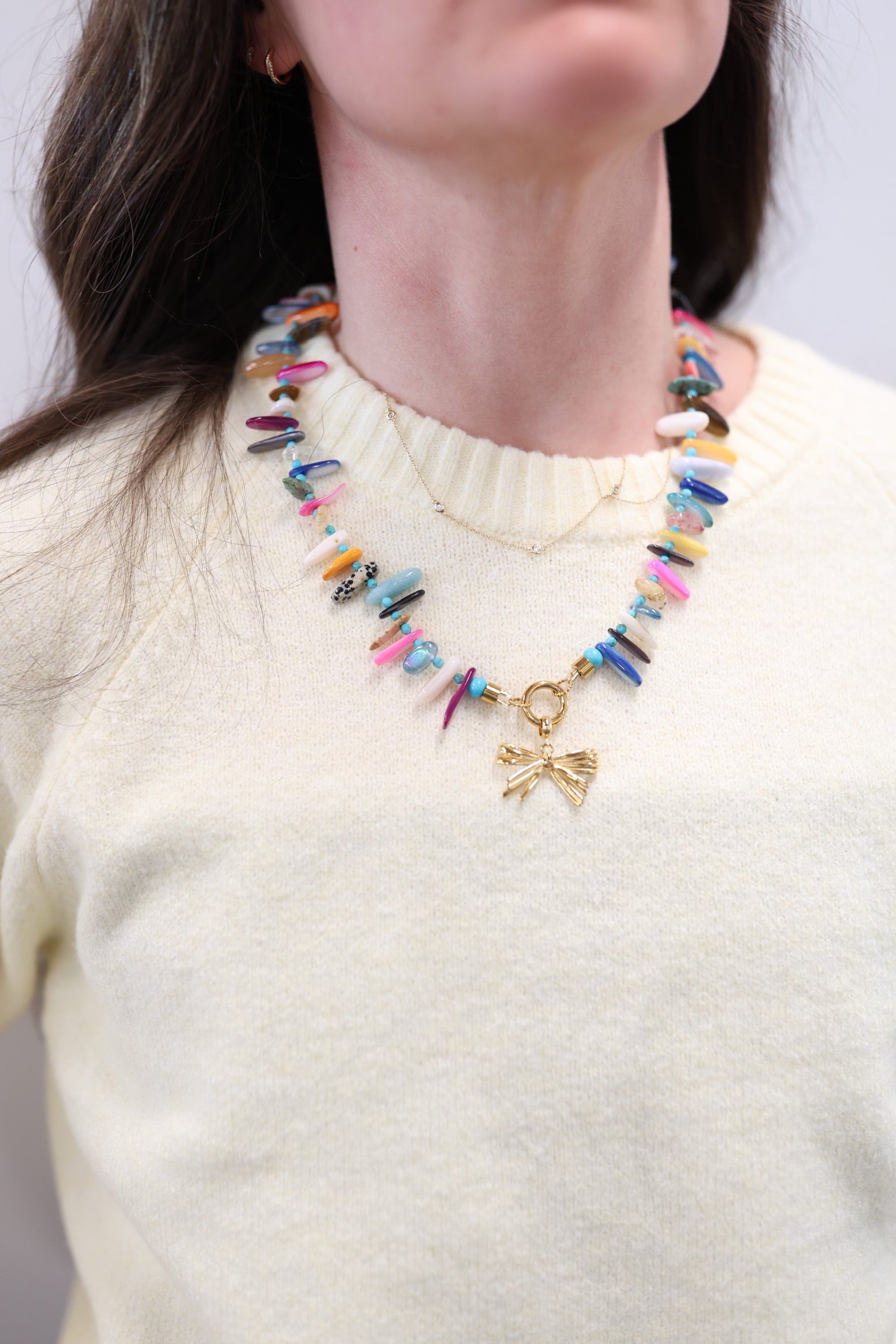 Daylen Bow Necklace