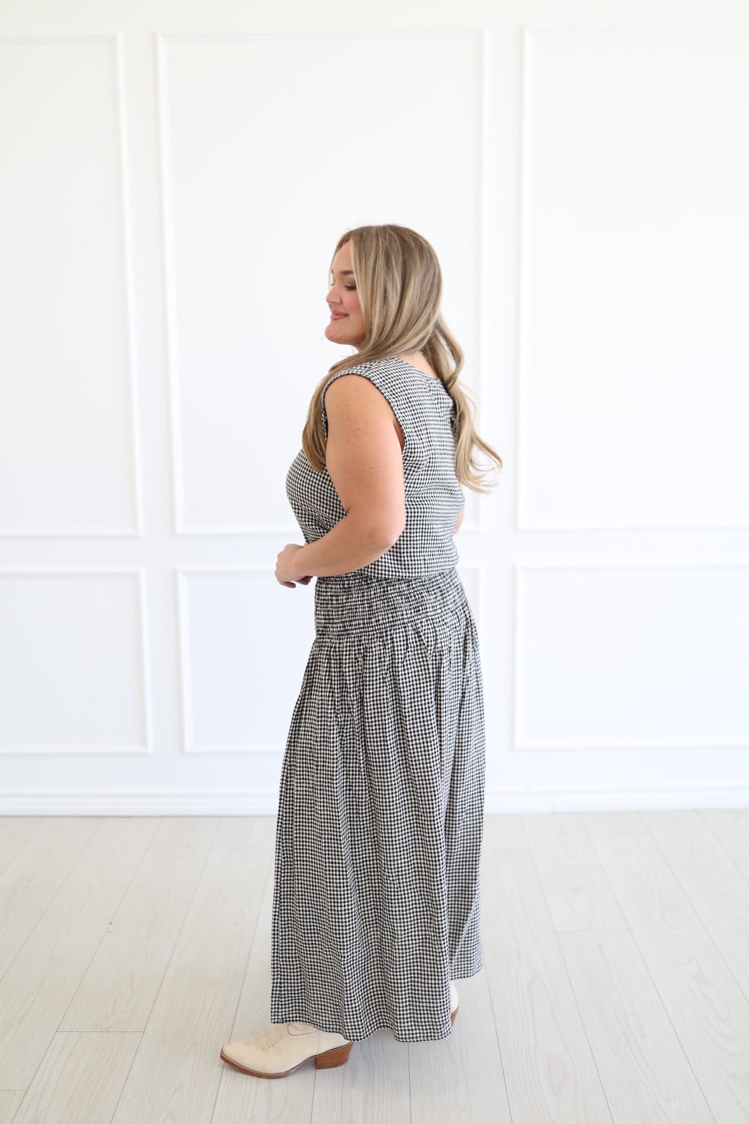Merit Gingham Top
