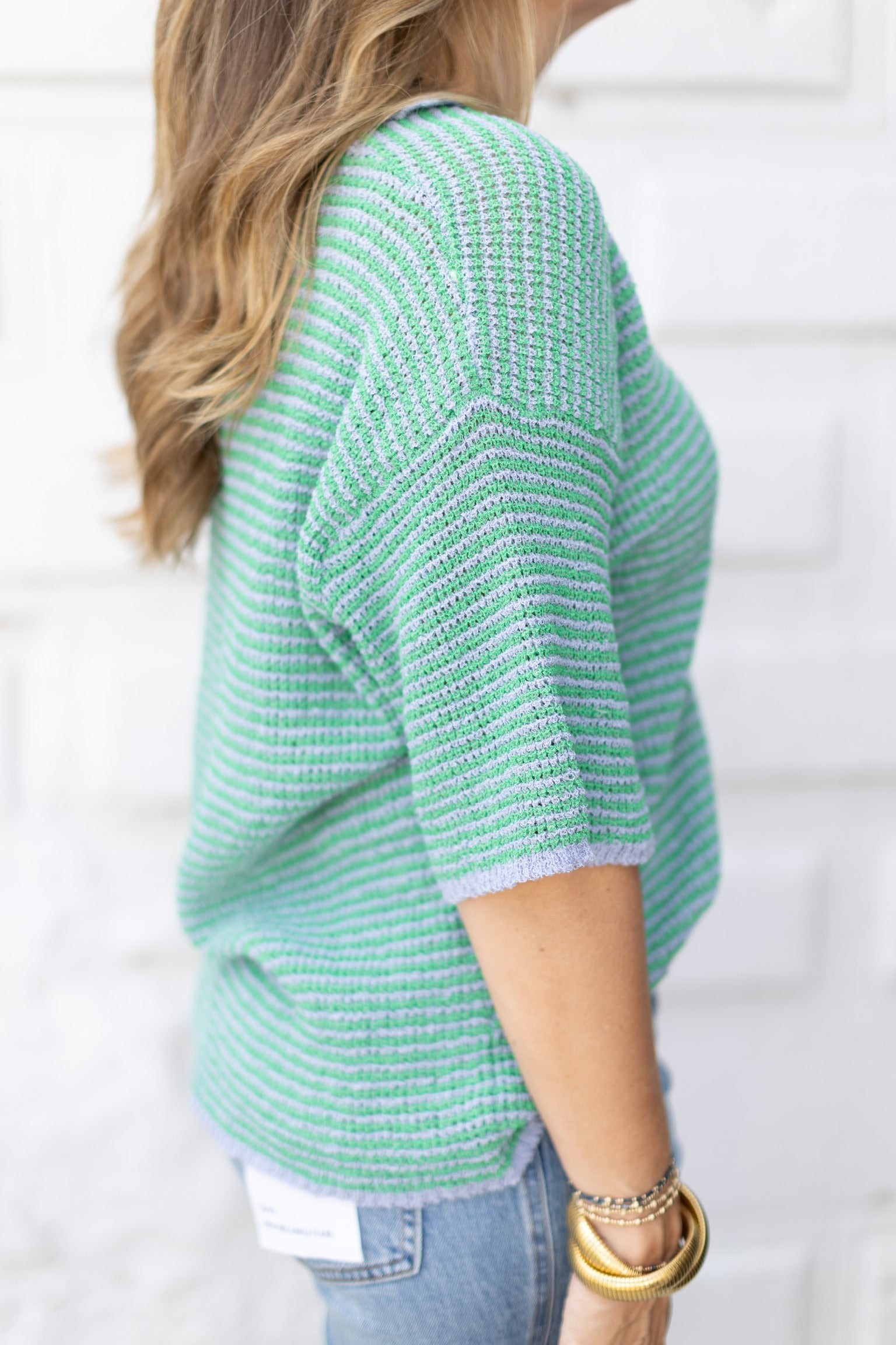 Sienna Stripe Sweater Top