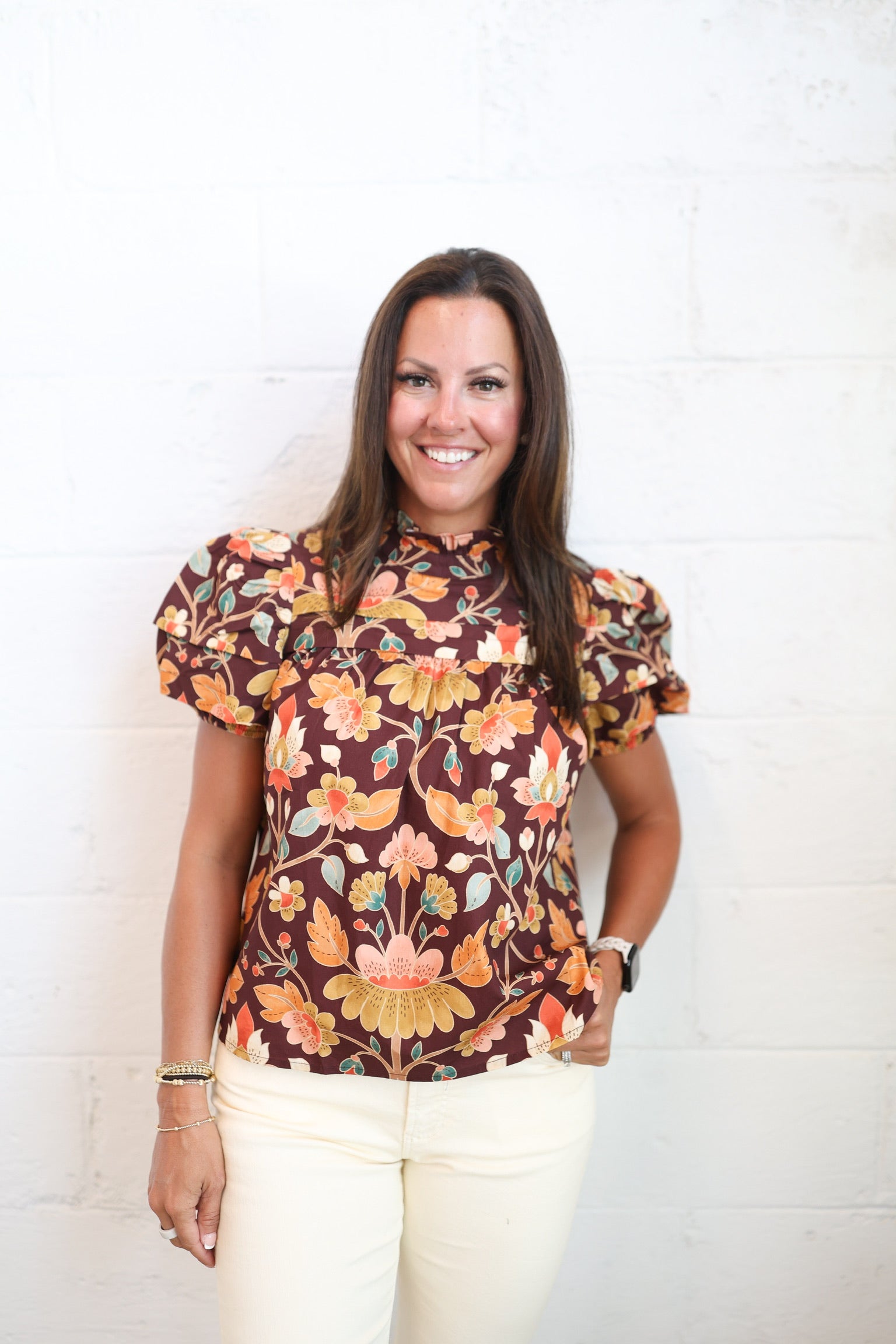 Amber Bloom Brody Top
