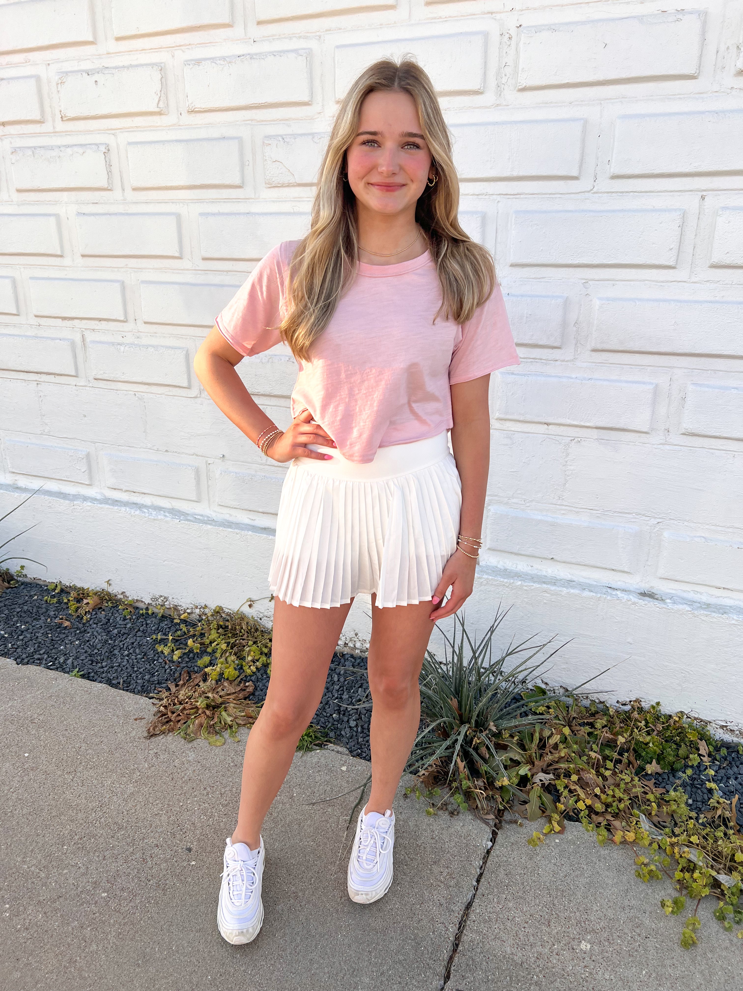 White Tennis Skirt