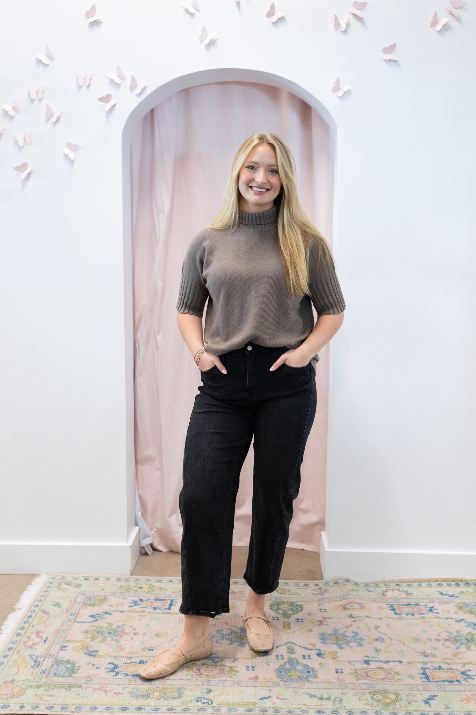 Mocha Ribbed Sweater