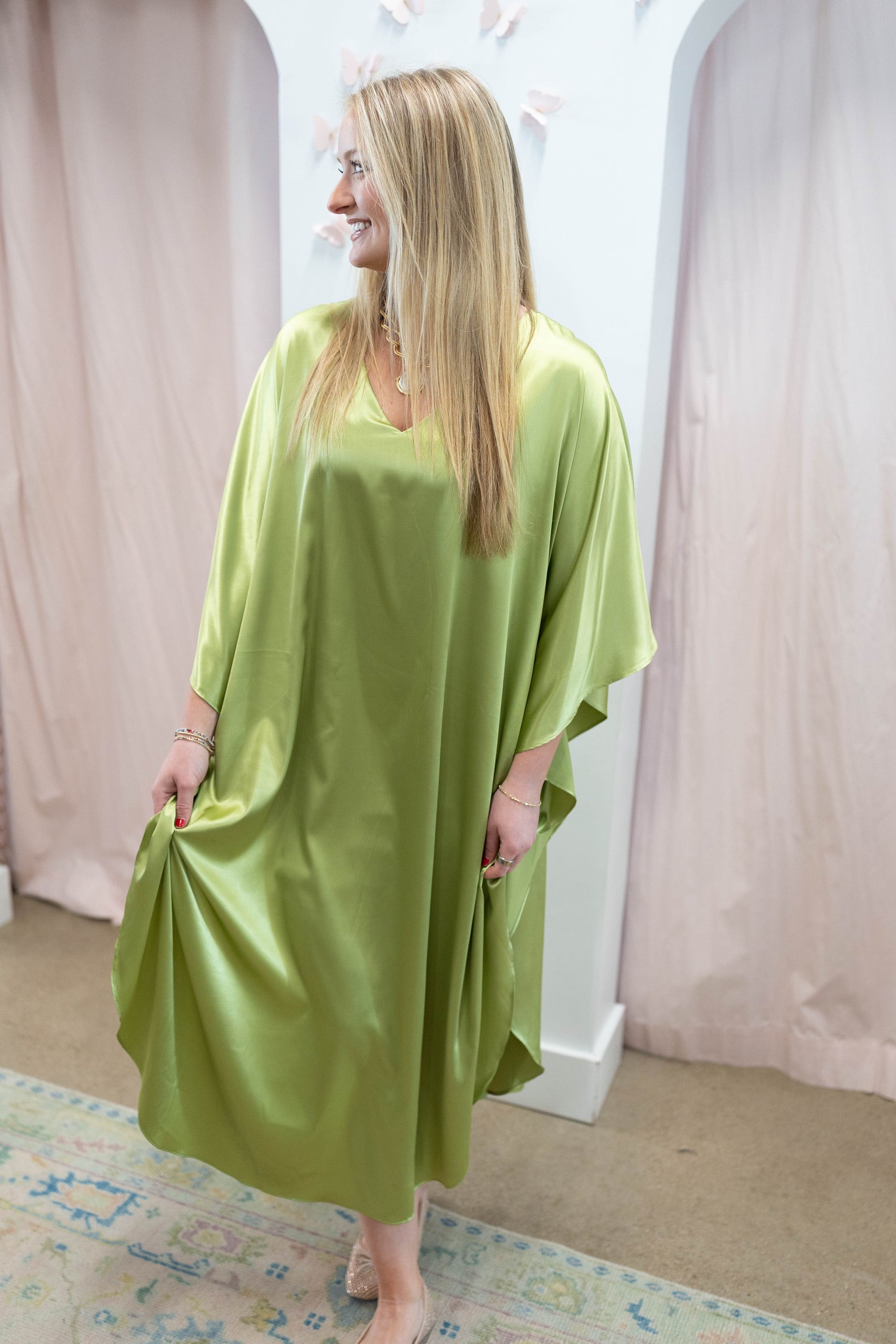 The Golden Hour Caftan Dress