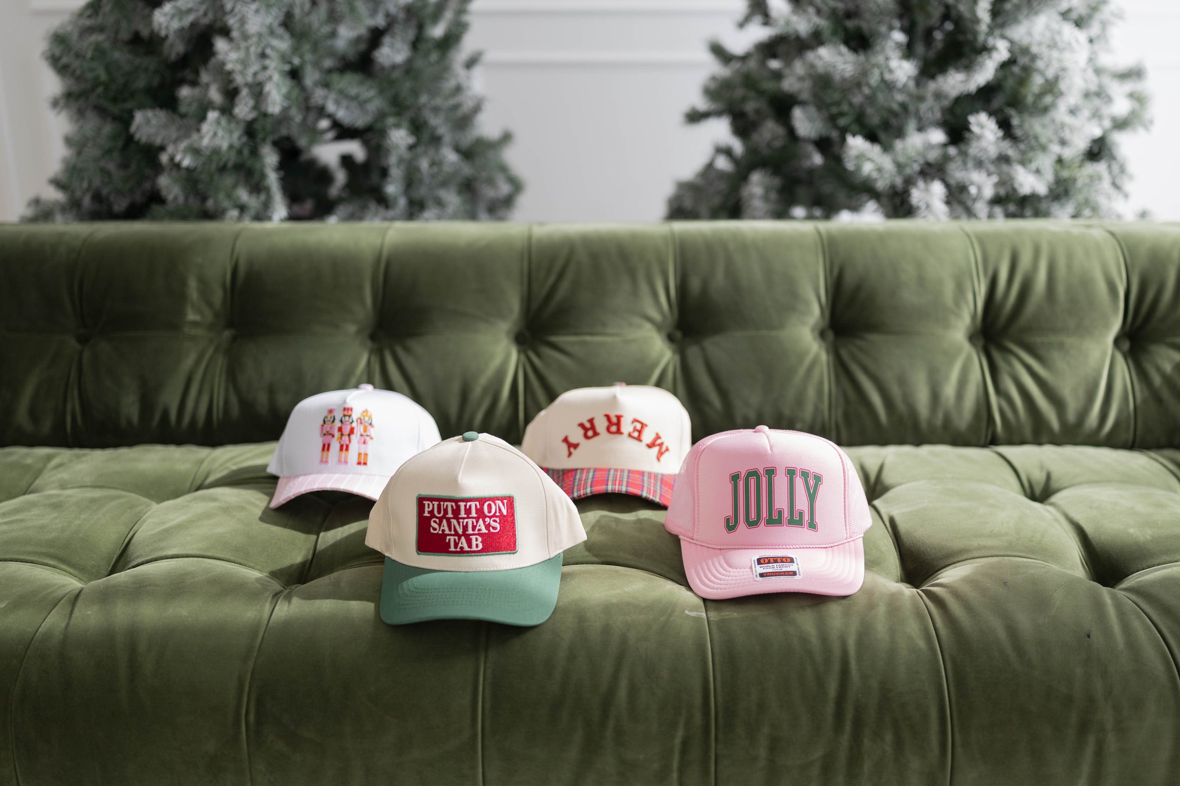 Put It On Santa's Tab Canvas Cap