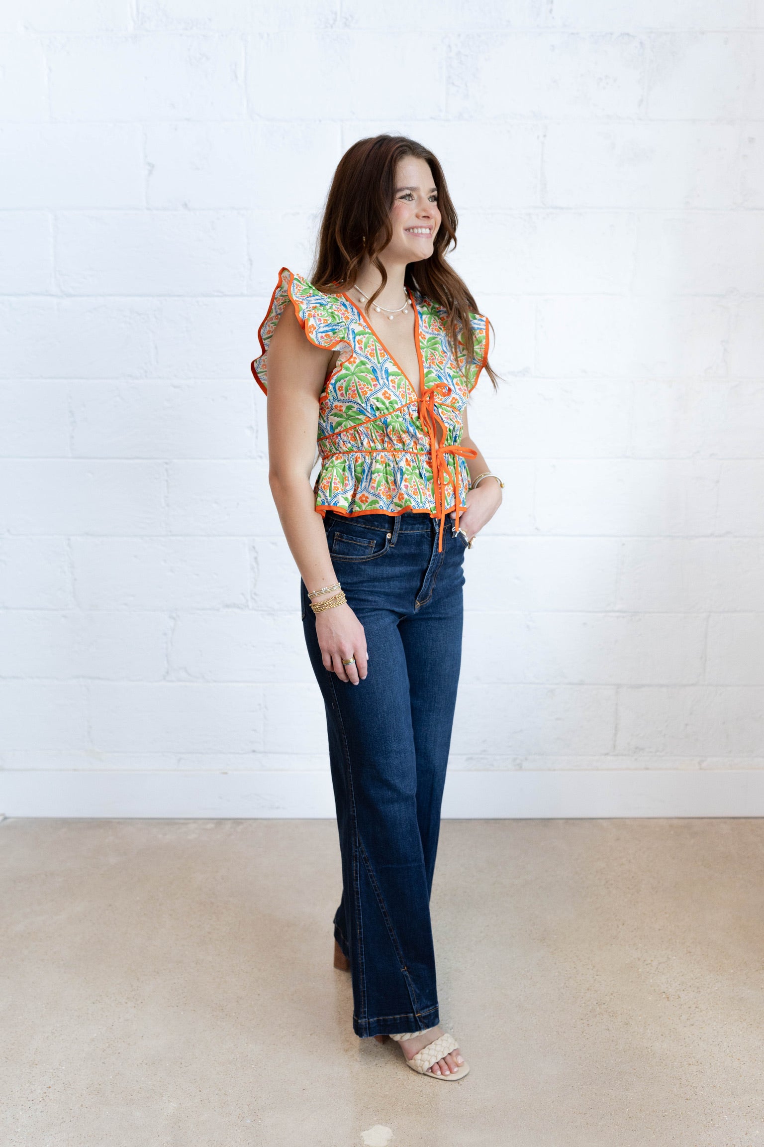 Talia Coconut Grove Top