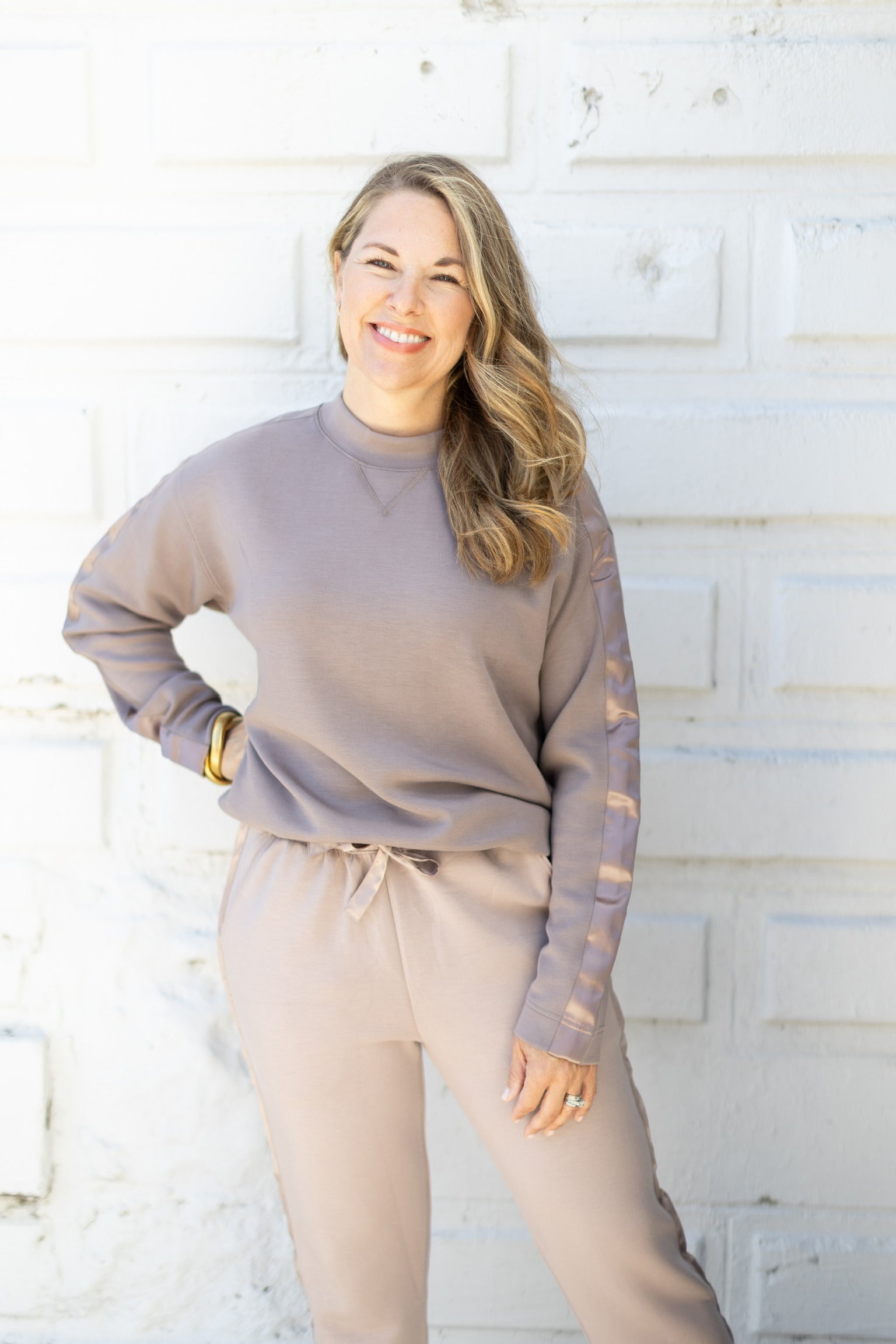 Mocha Scuba Sweatshirt