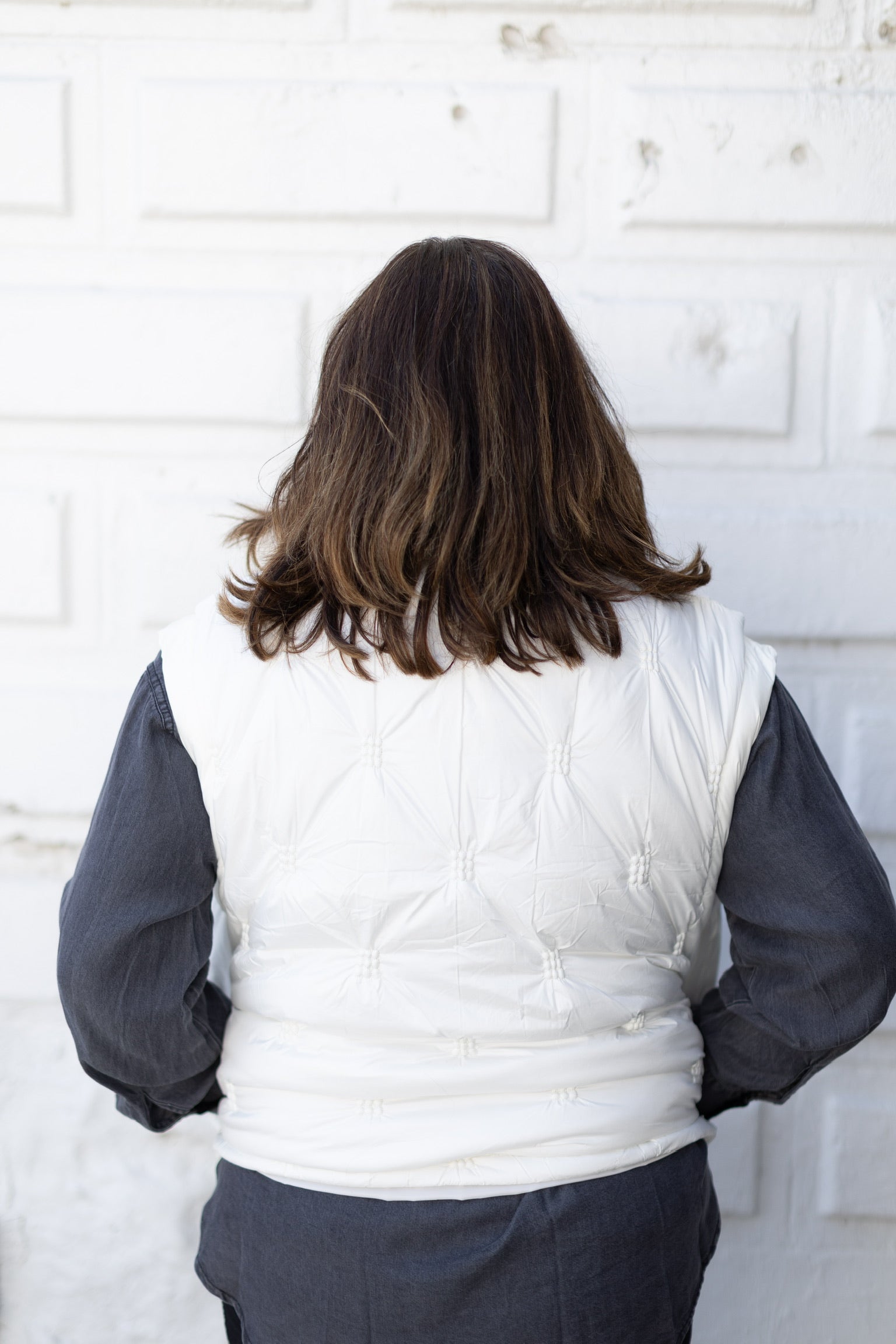 Ivory Puffer Jacket