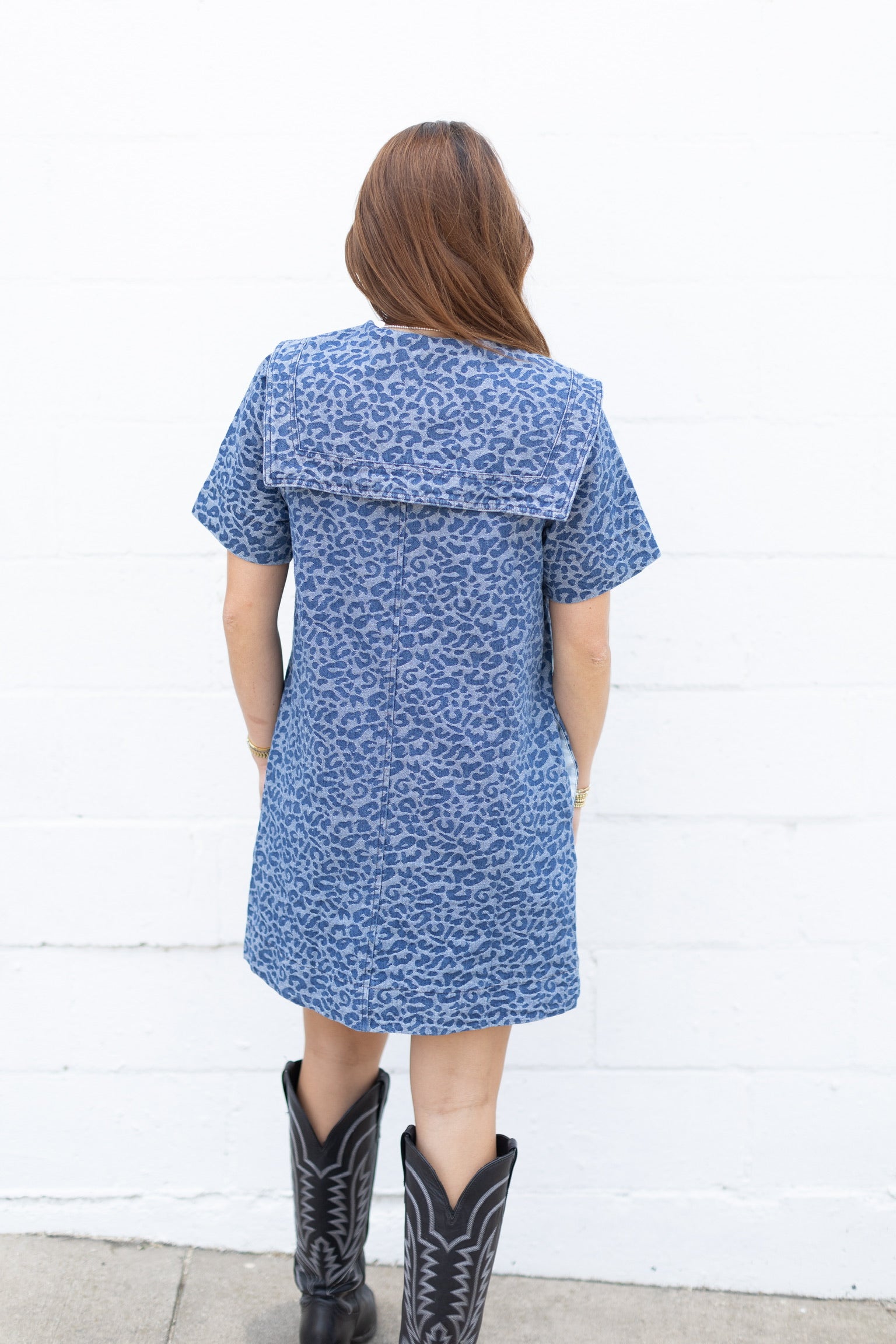 Amelia Leopard Dress