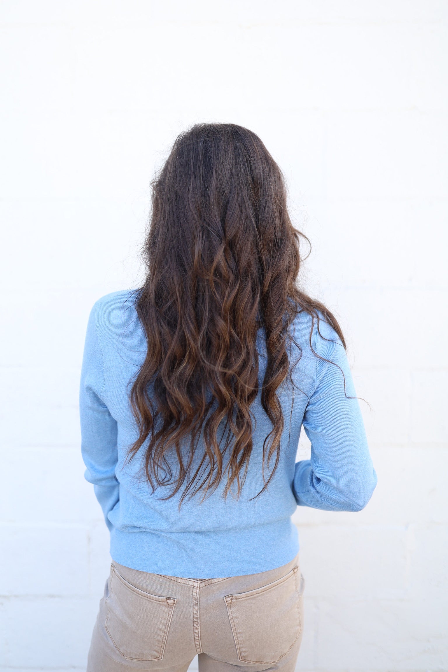 Della Blue Cardigan