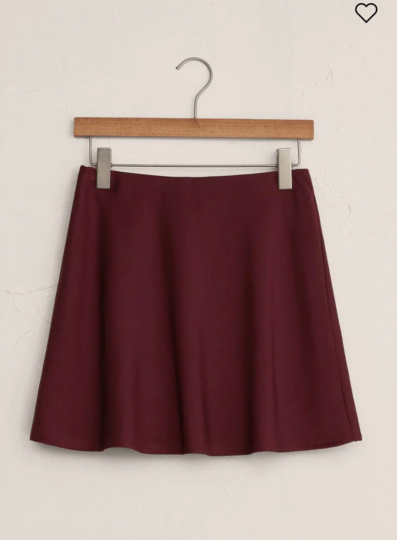 Chablis Merlot Mini Skirt