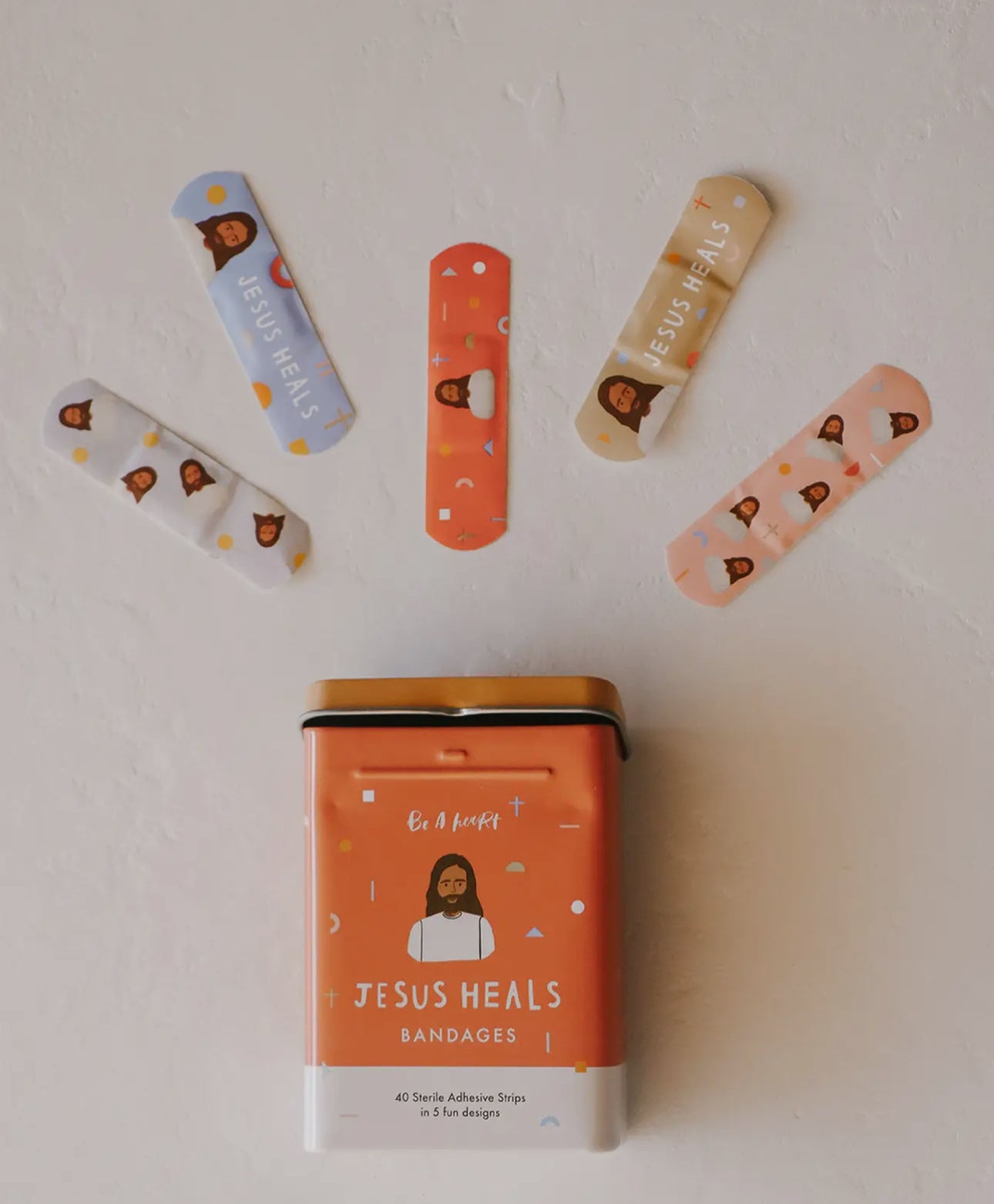 Jesus Heals Bandages