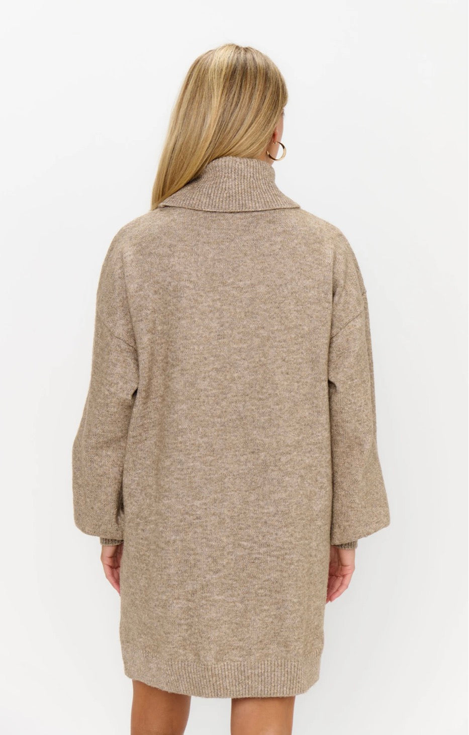 Chester Oatmeal Sweater Dress