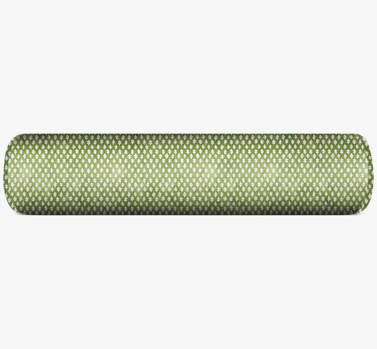 Gemma in Kale Bolster Pillow Cover