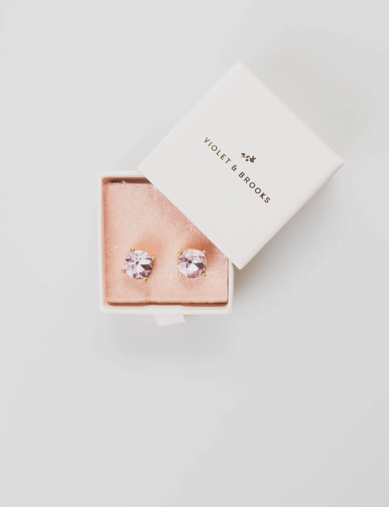 Casey Crystal Post Earring