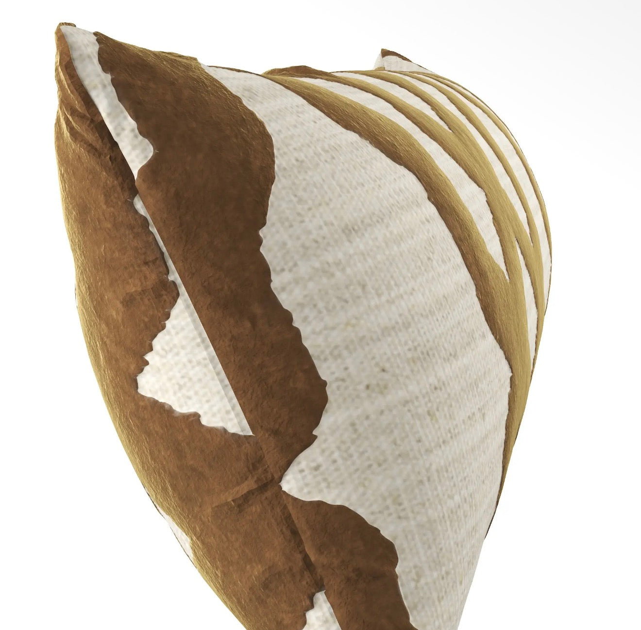Saturn Lumbar Pillow, Cognac