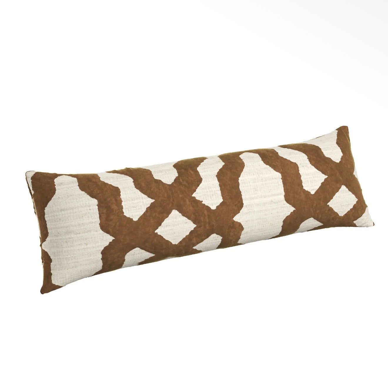 Saturn Lumbar Pillow, Cognac