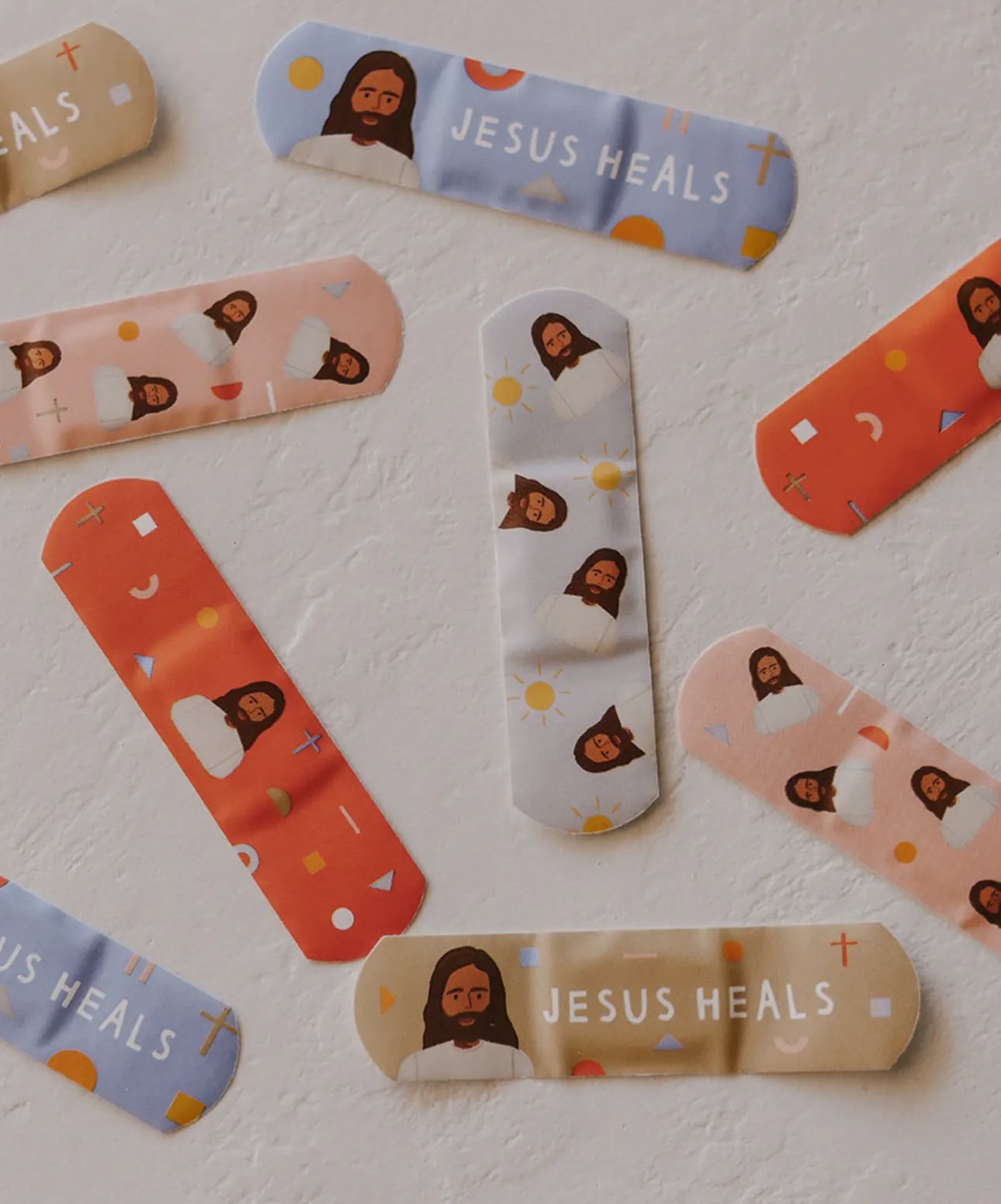 Jesus Heals Bandages