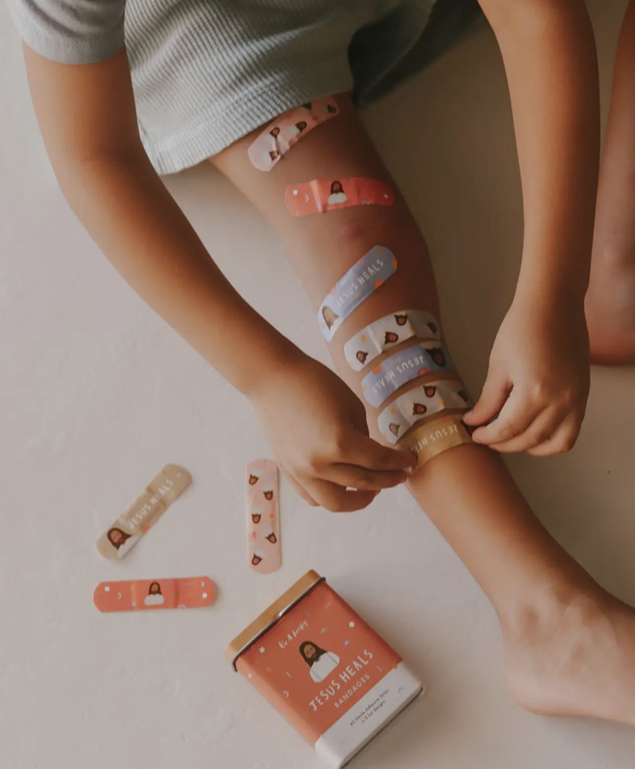 Jesus Heals Bandages