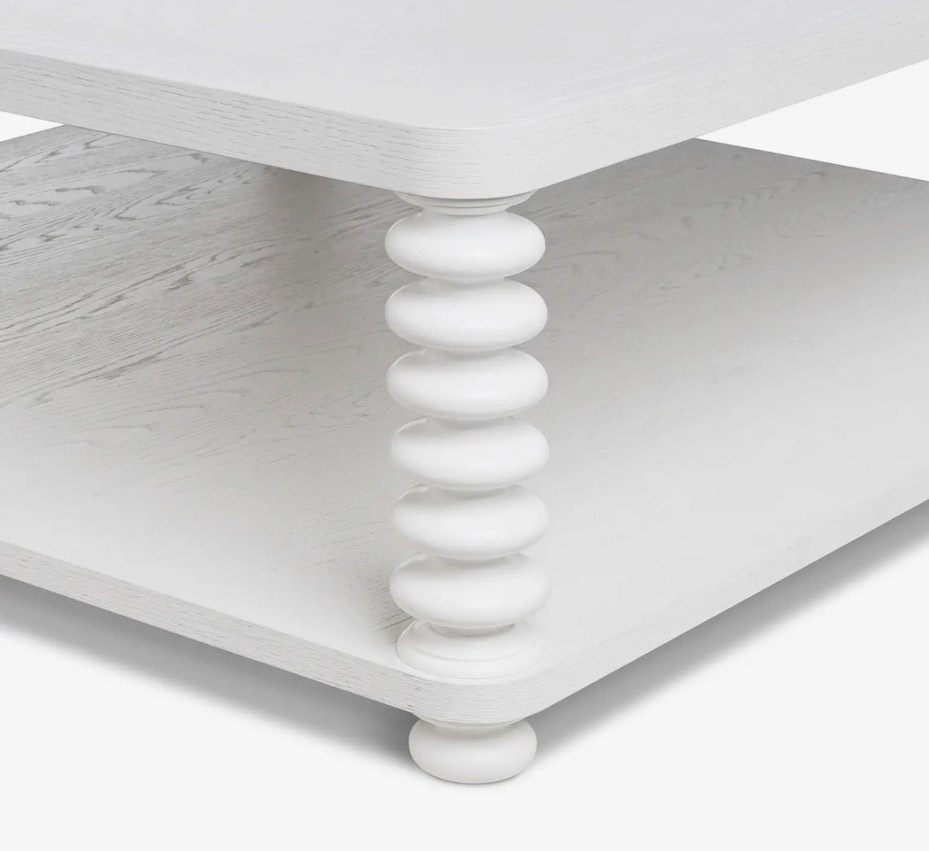 Oak Bluffs Cocktail Coffee Table, Whitewash