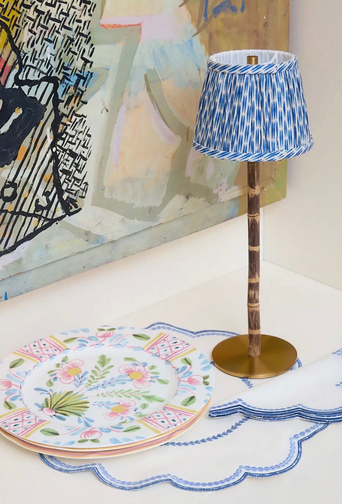 Beth Bamboo Cordless Lamp
