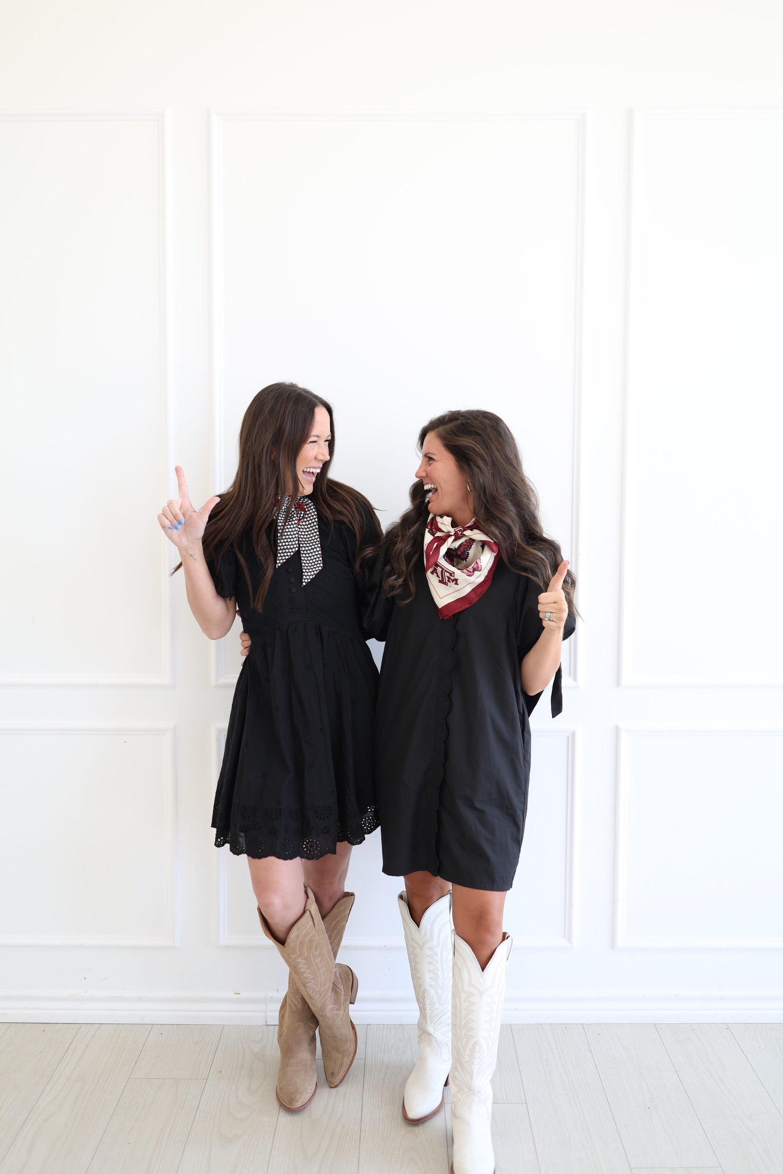 Eileen Eyelet Mini Dress