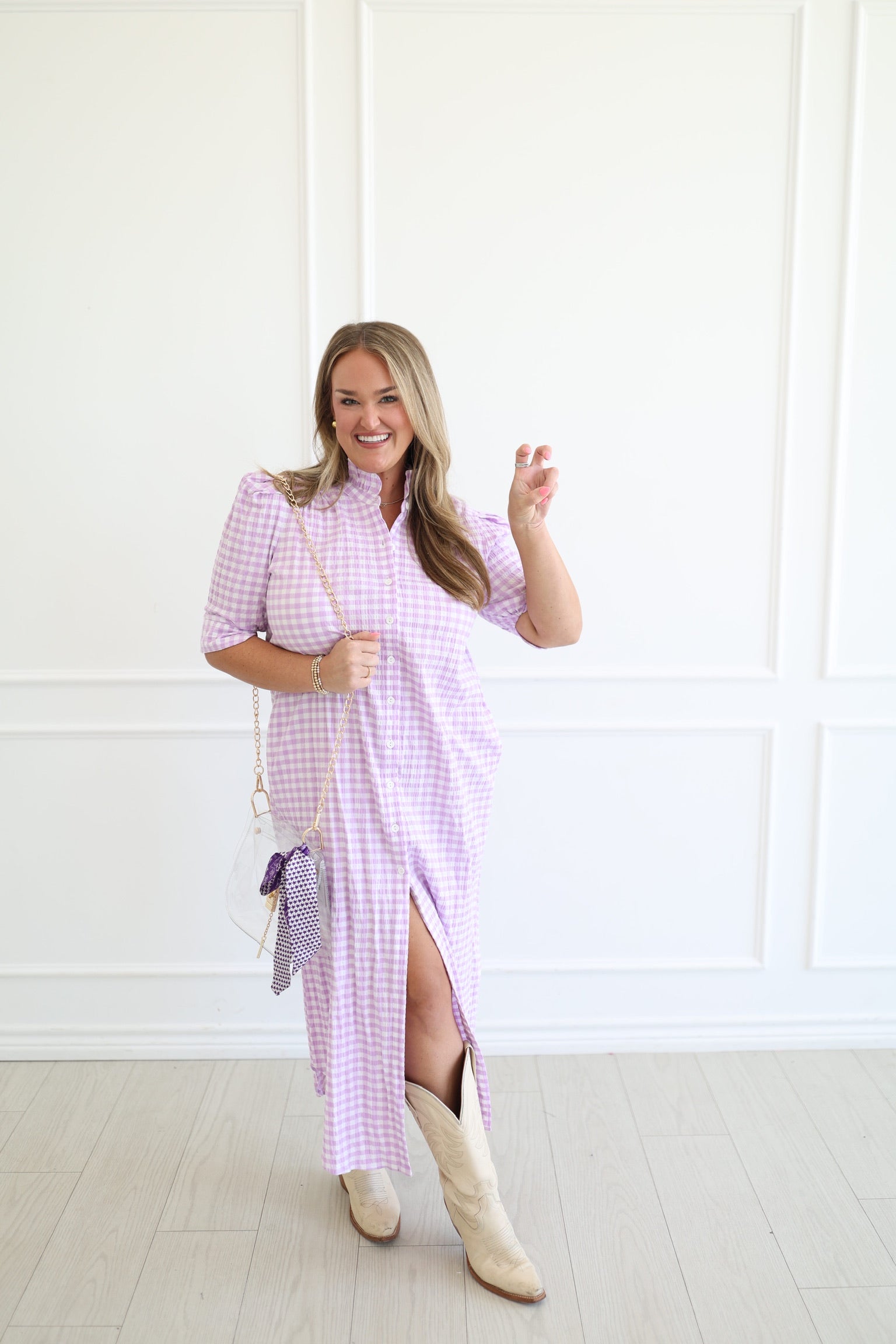 Lilac Nina Dress