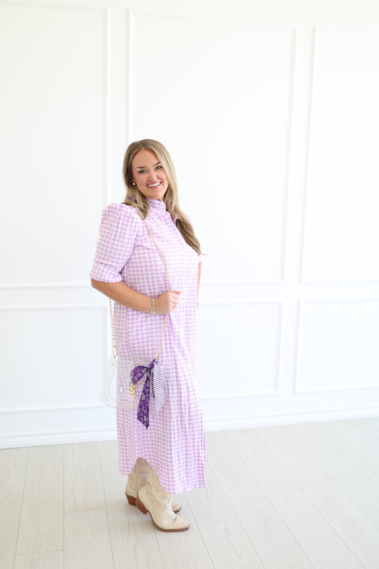 Lilac Nina Dress