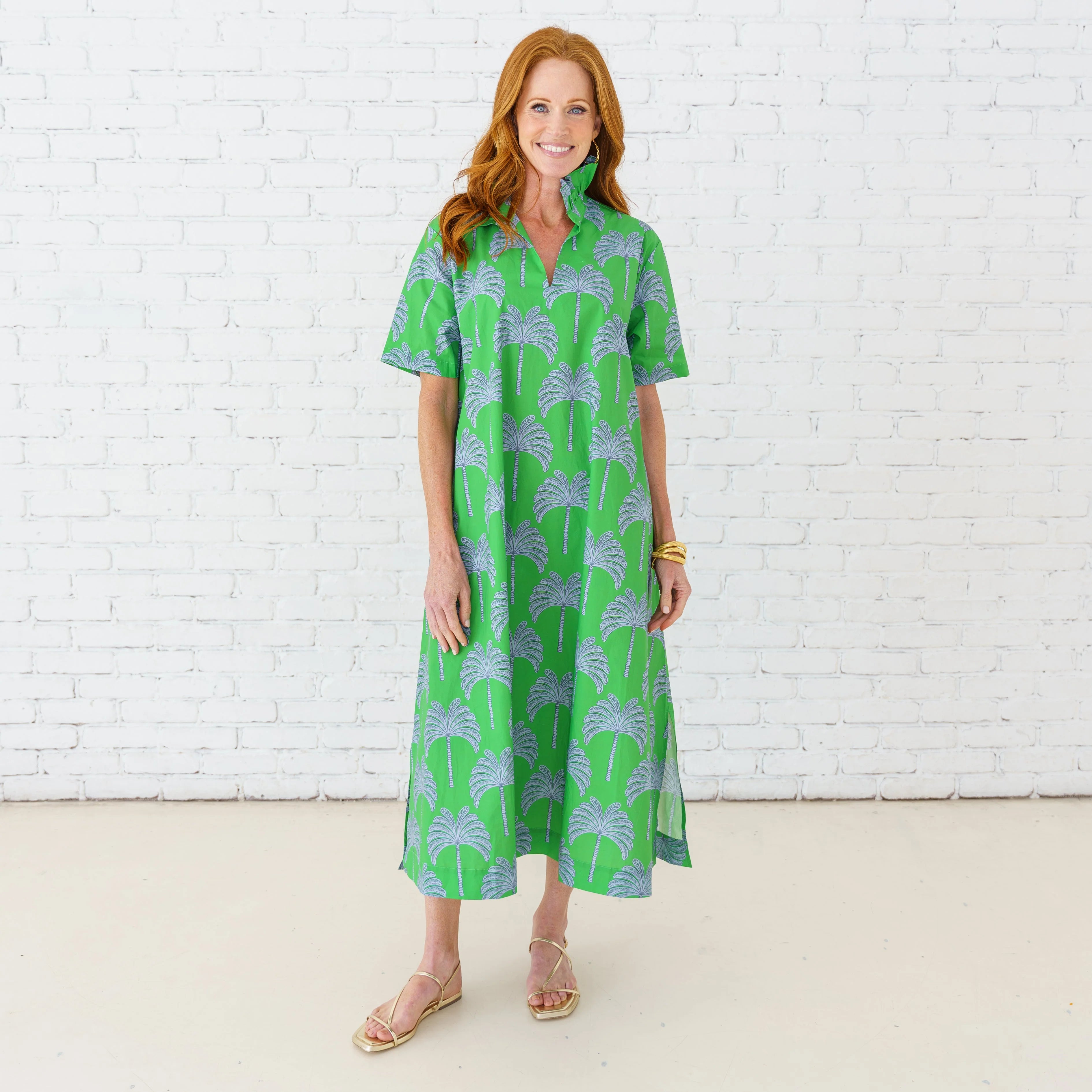 Georgia Palm Dress