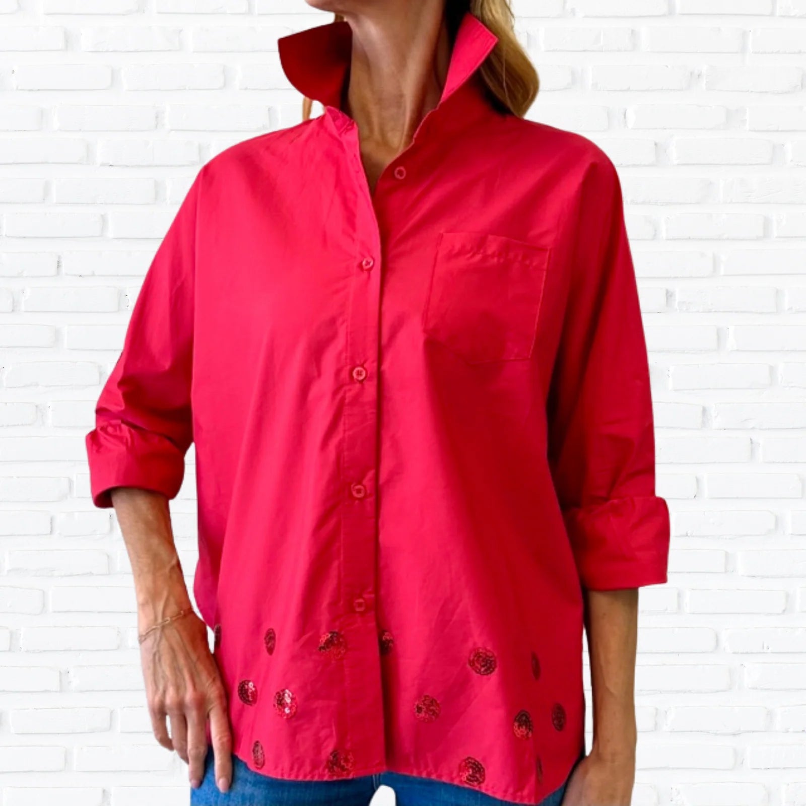 Cranberry Abby Swing Top