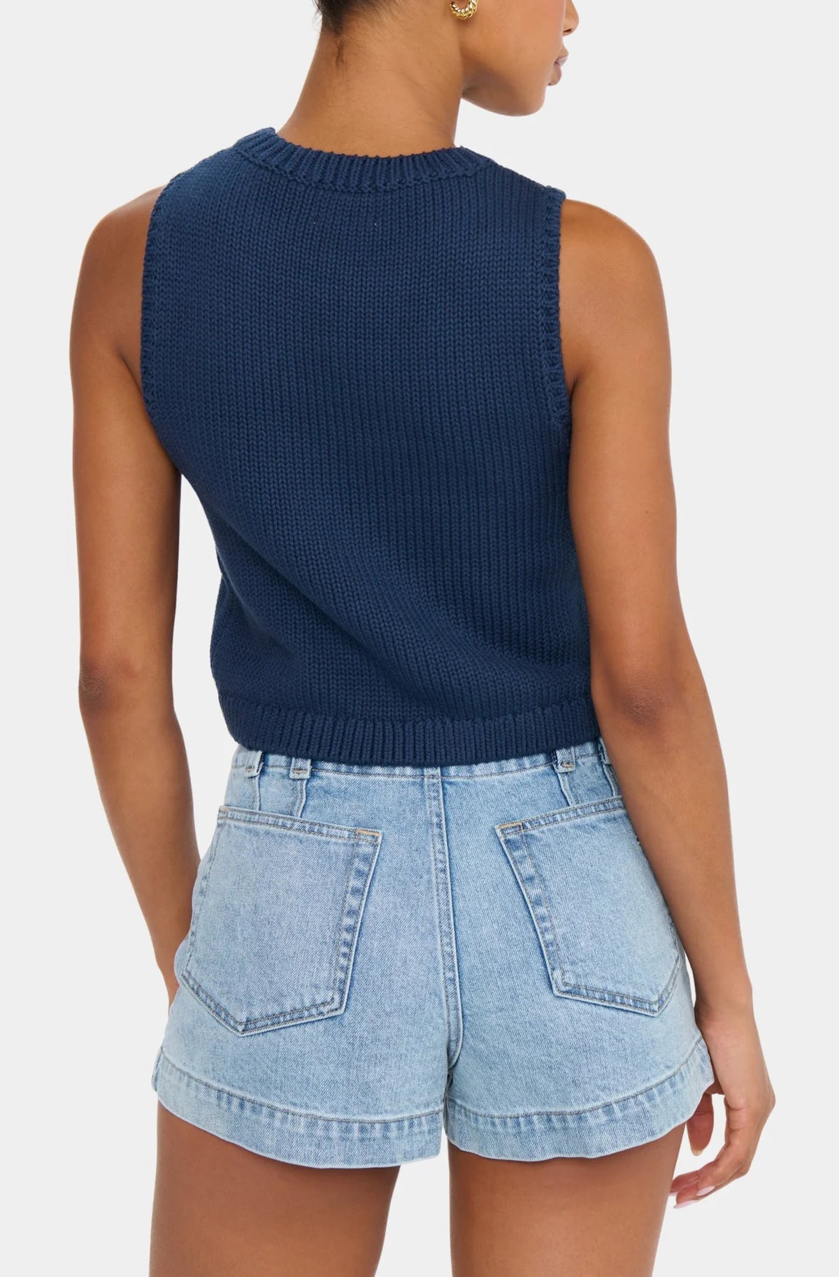 Navy Flag Milo Tank