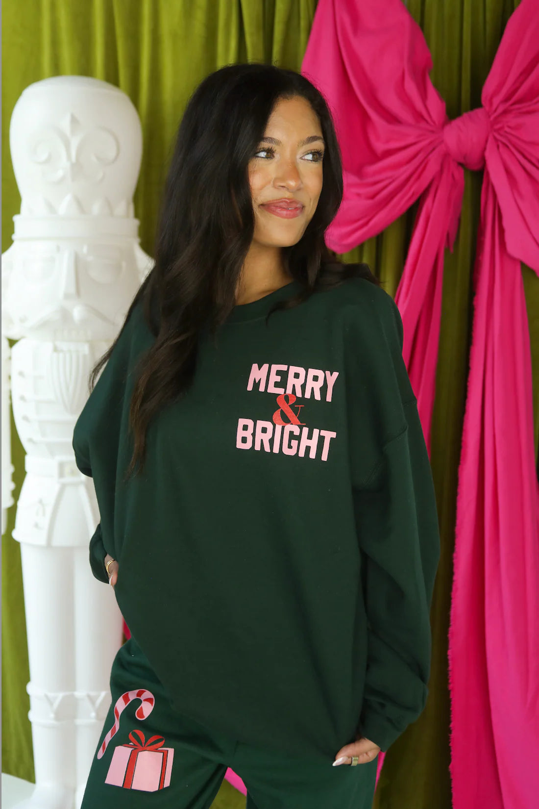 Merry + Bright Sweatshirt
